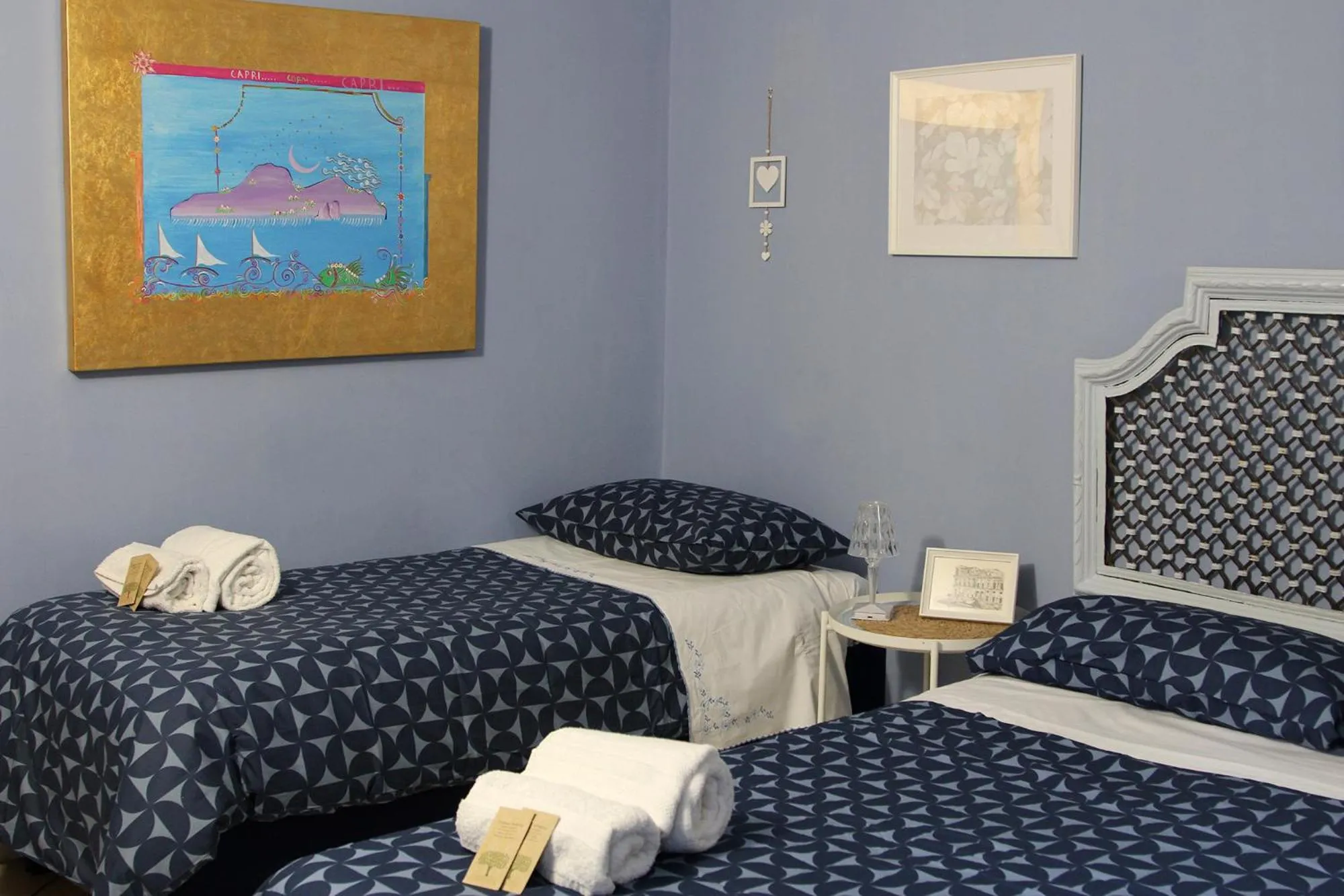 Bedroom, Bed in Casa Avallone