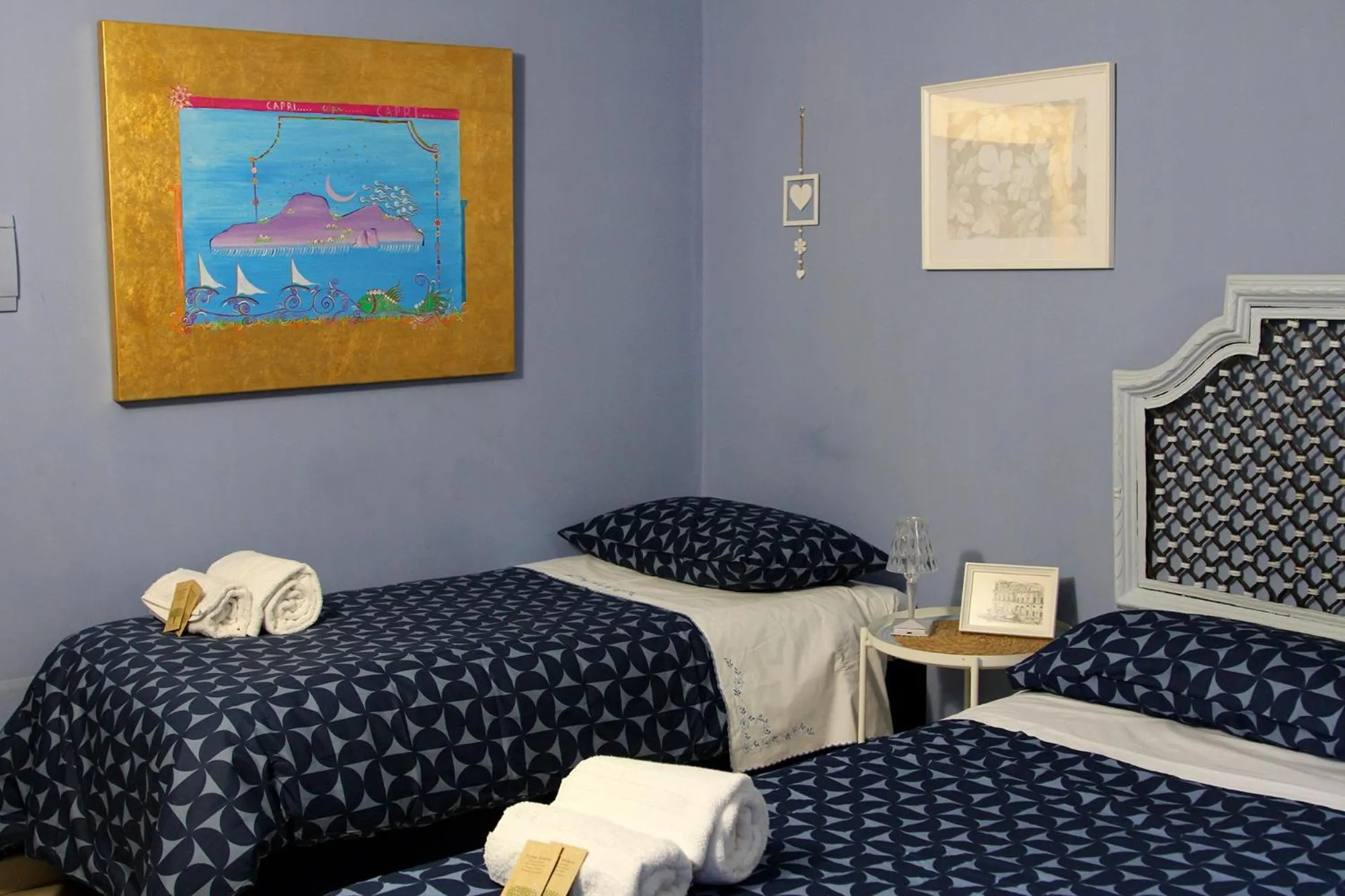 Bedroom, Bed in Casa Avallone
