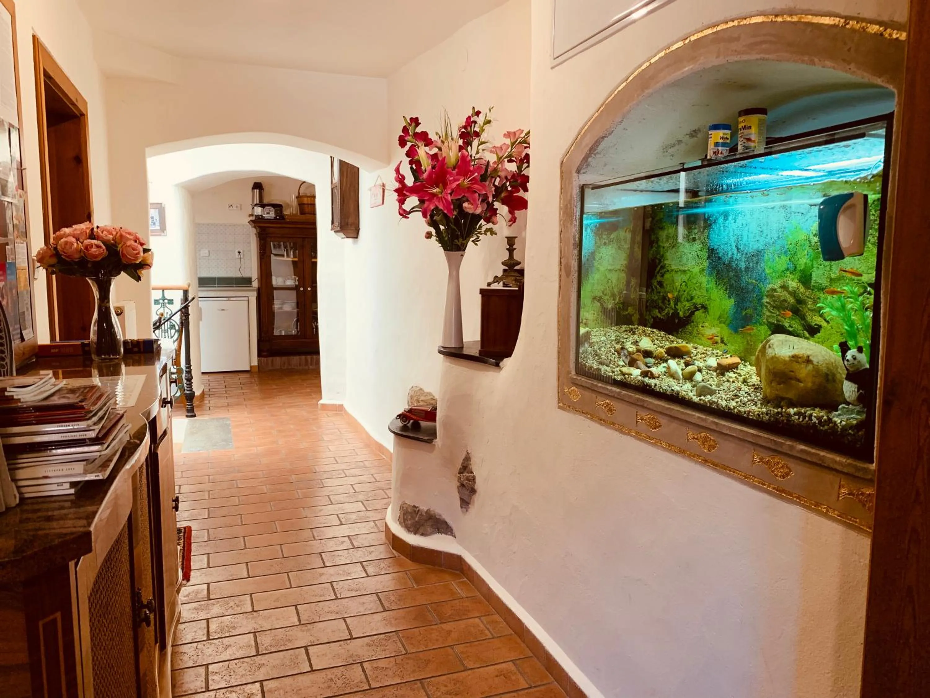 Decorative detail in Penzion Kapr