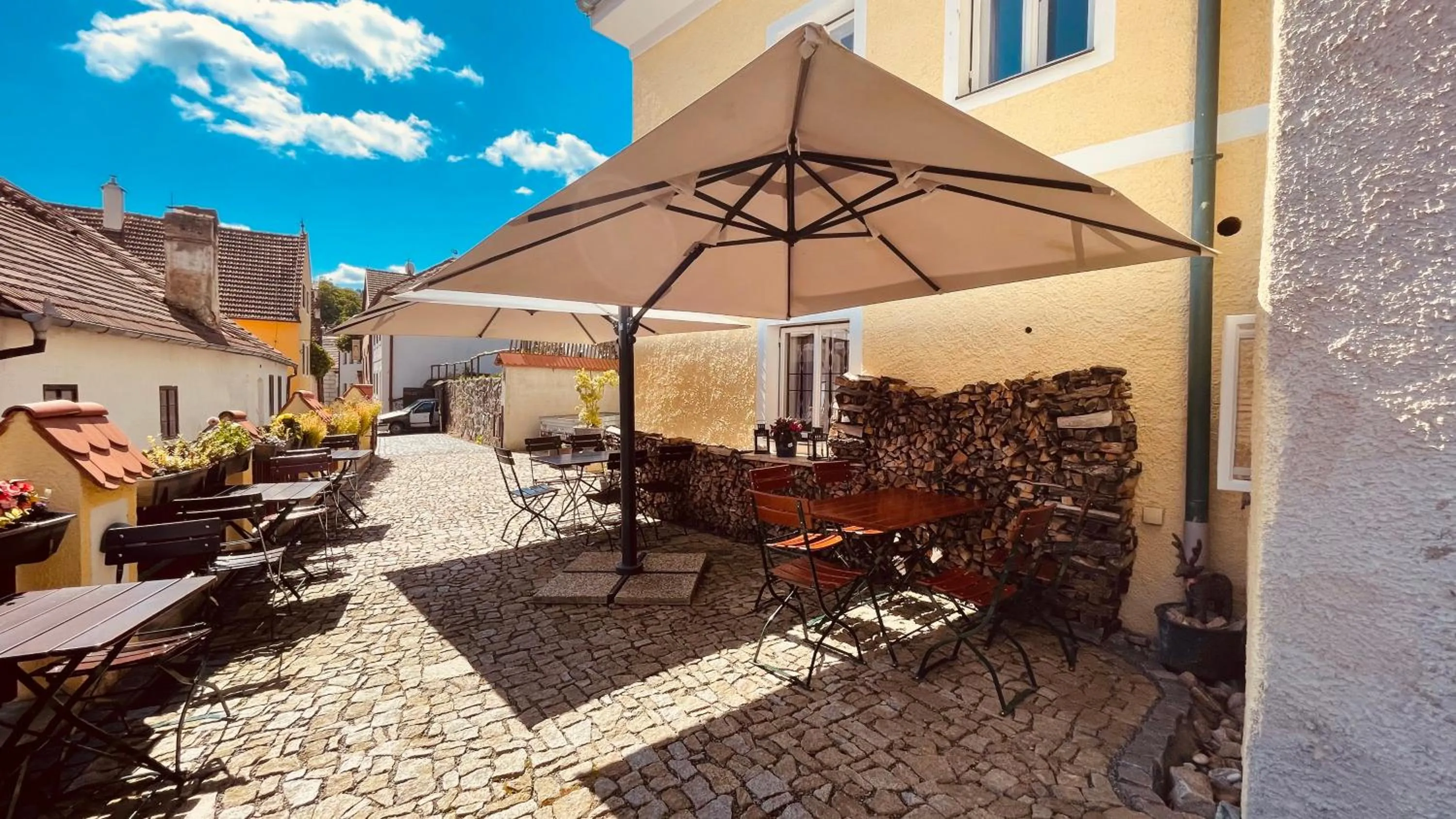 Patio in Penzion Kapr