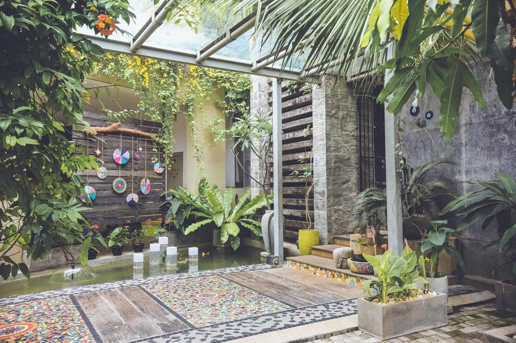 Living room in Aathma Colombo House