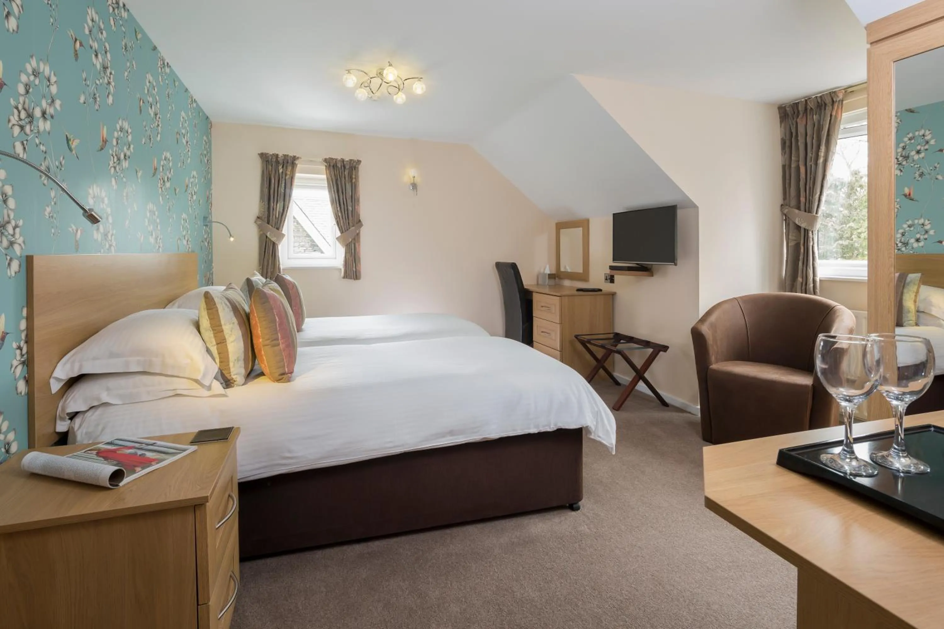 Bedroom, Bed in Hawksmoor Guest House