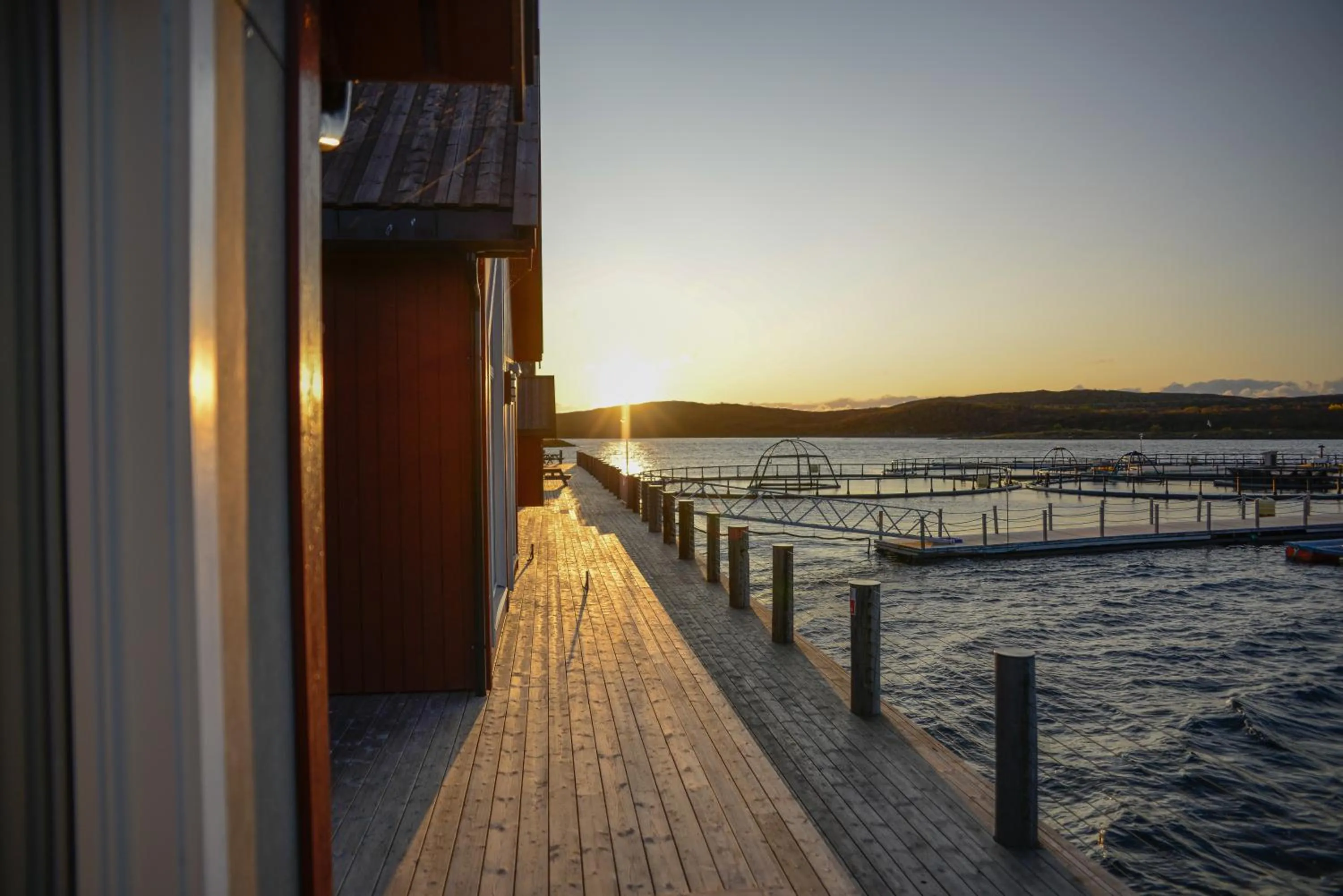 Day in Norsk Havbrukssenter - Rorbuer