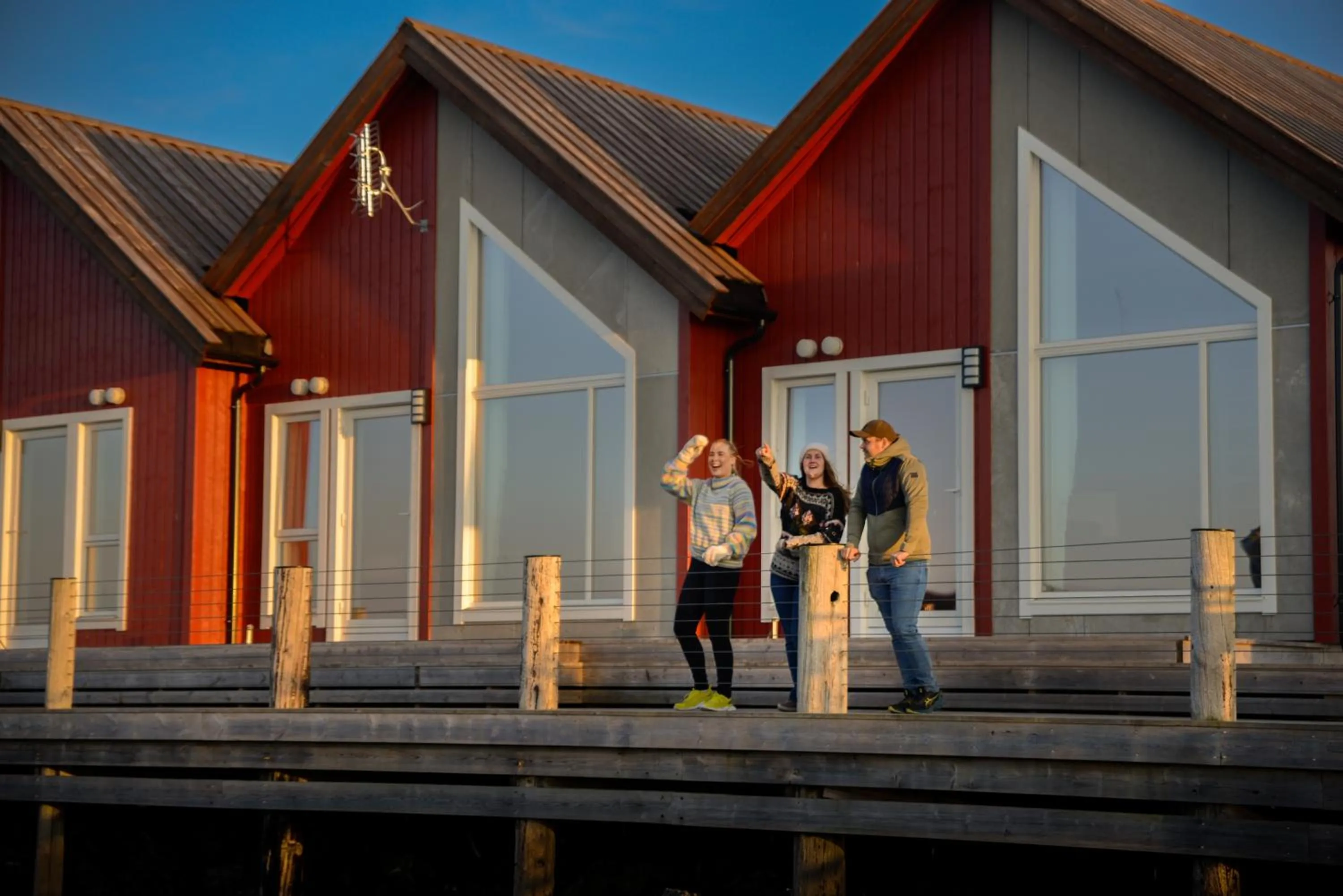 Guests in Norsk Havbrukssenter - Rorbuer
