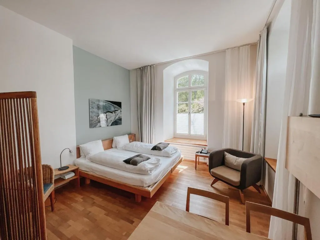 Bed in Schloss Wartegg