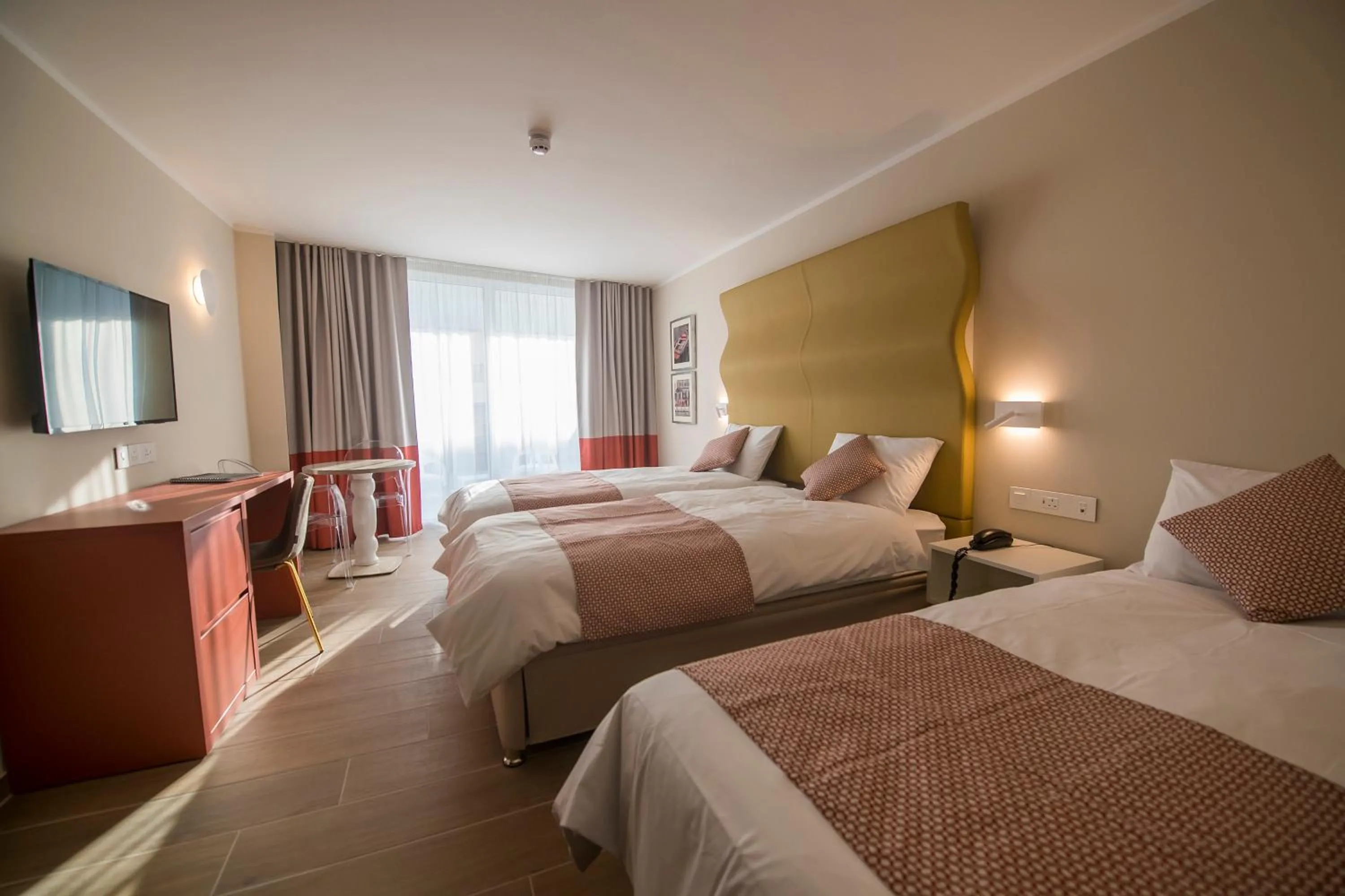 Bedroom, Bed in Seaview Hotel - Adults Only 16 Plus