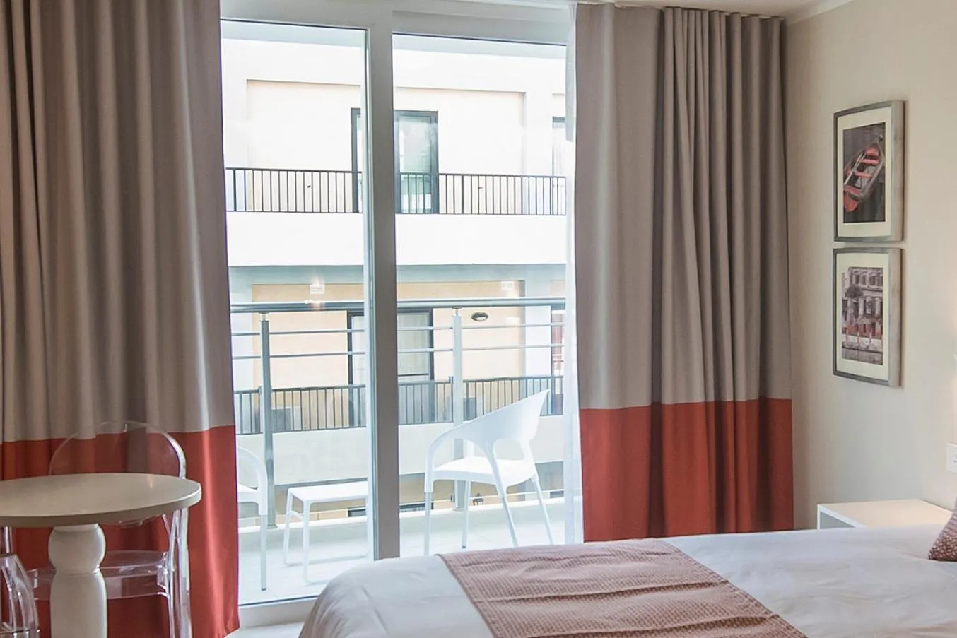 View (from property/room), Bed in Seaview Hotel - Adults Only 16 Plus