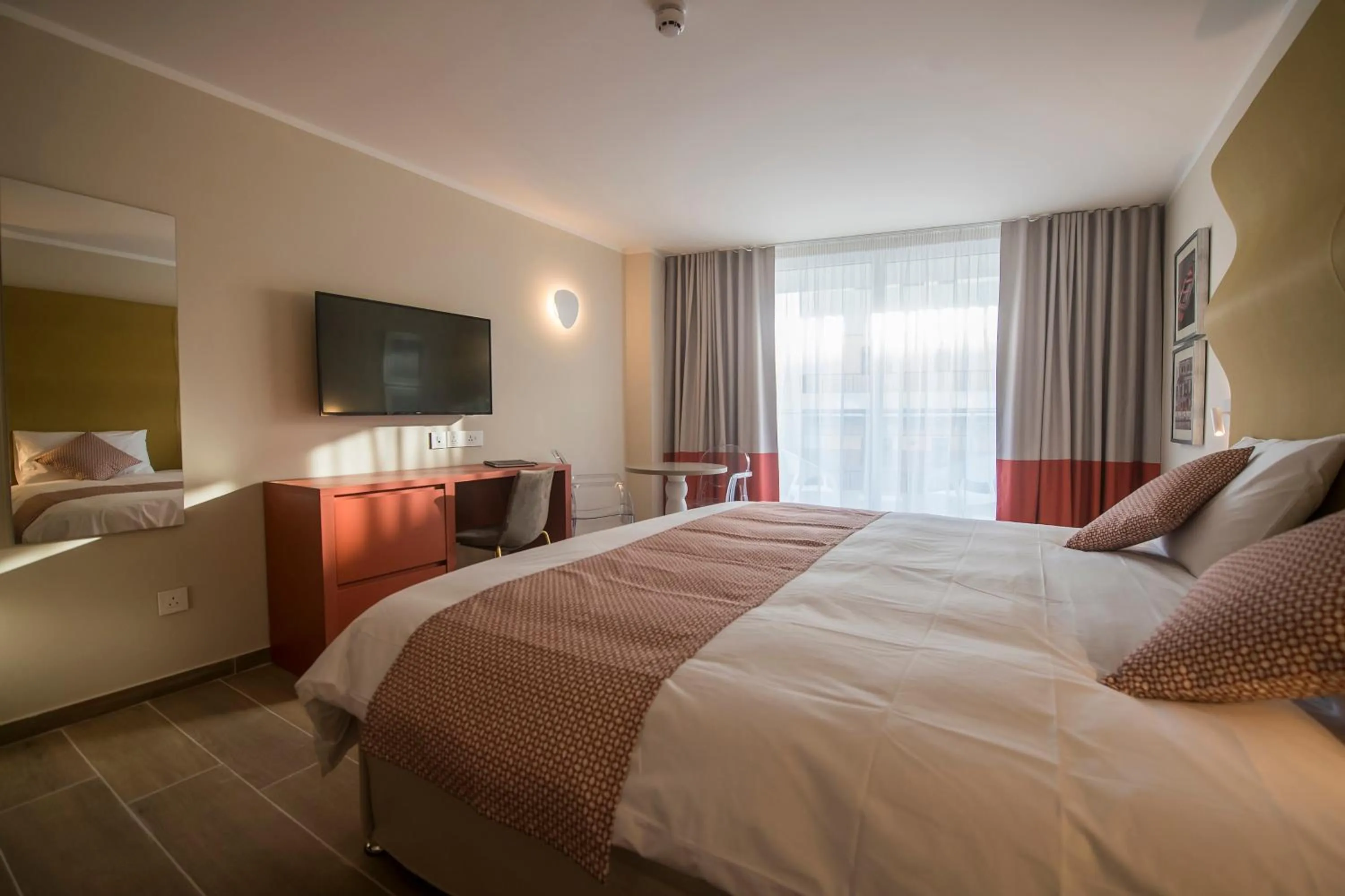 Bedroom, Bed in Seaview Hotel - Adults Only 16 Plus