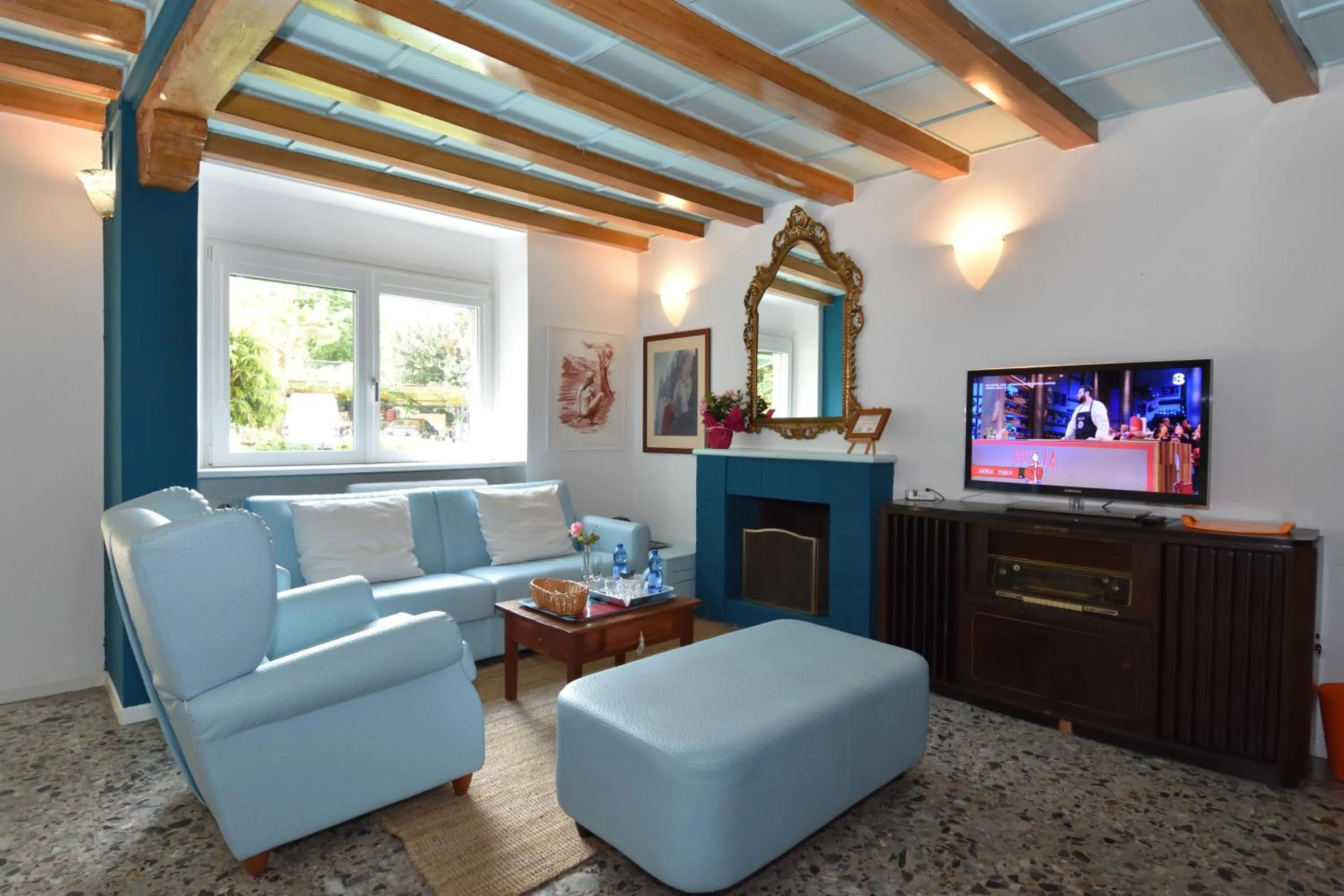 Living room in Bellagio Bed & Breakfast