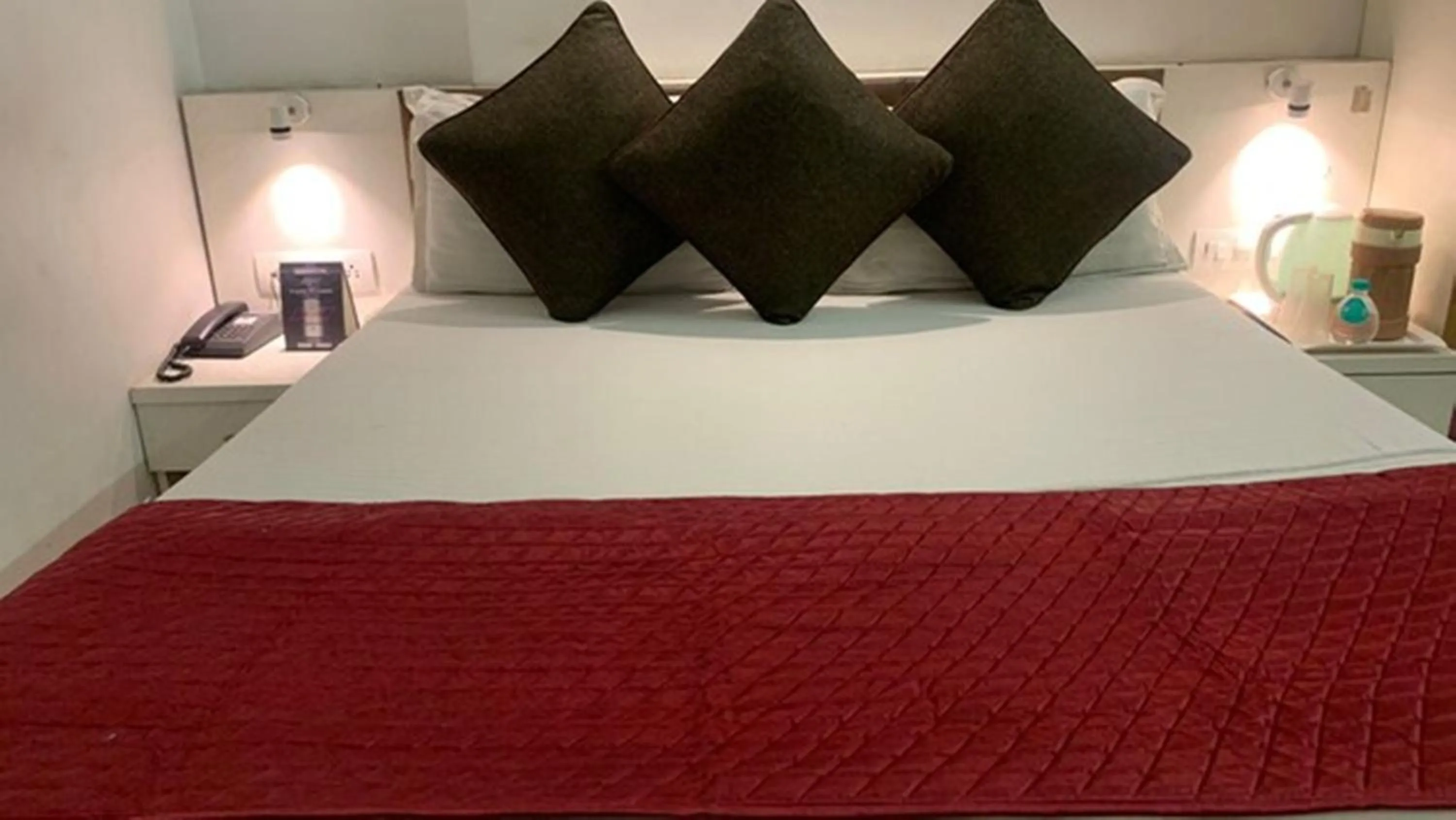 Bed in Hotel Chatako