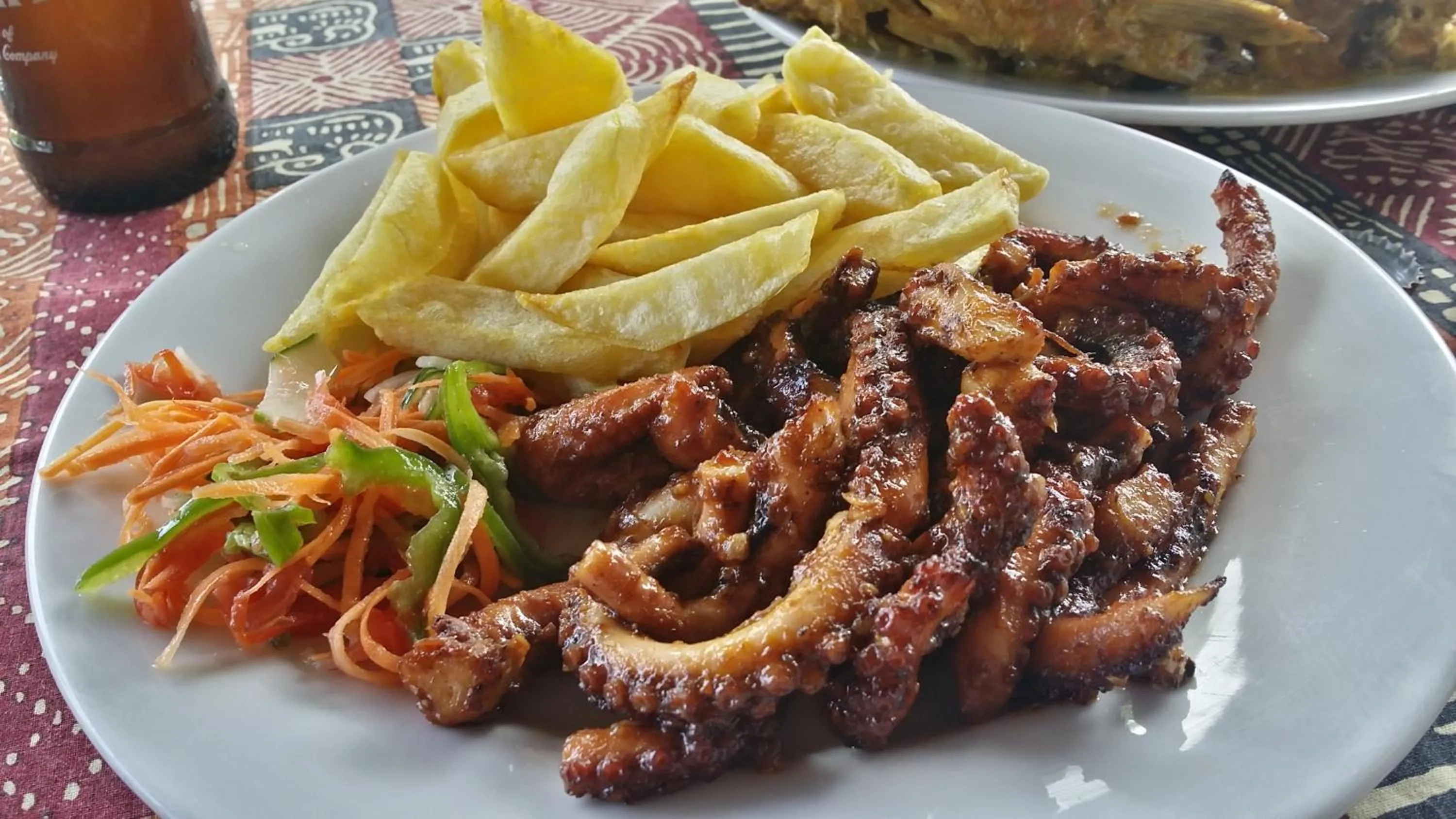 Lunch in Kivulini Lodge and Restaurant