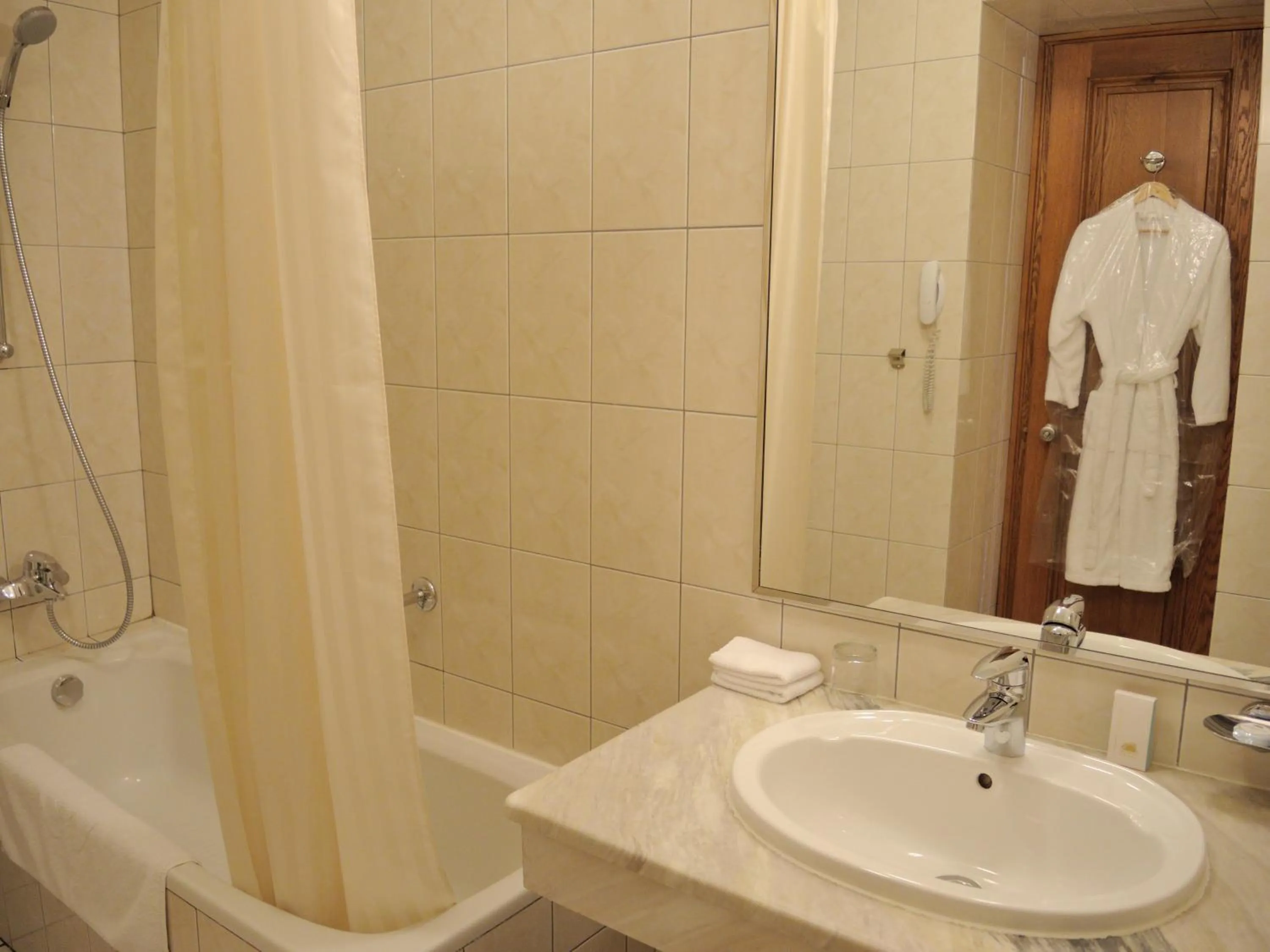 Bathroom in Grand Hotel Ukraine