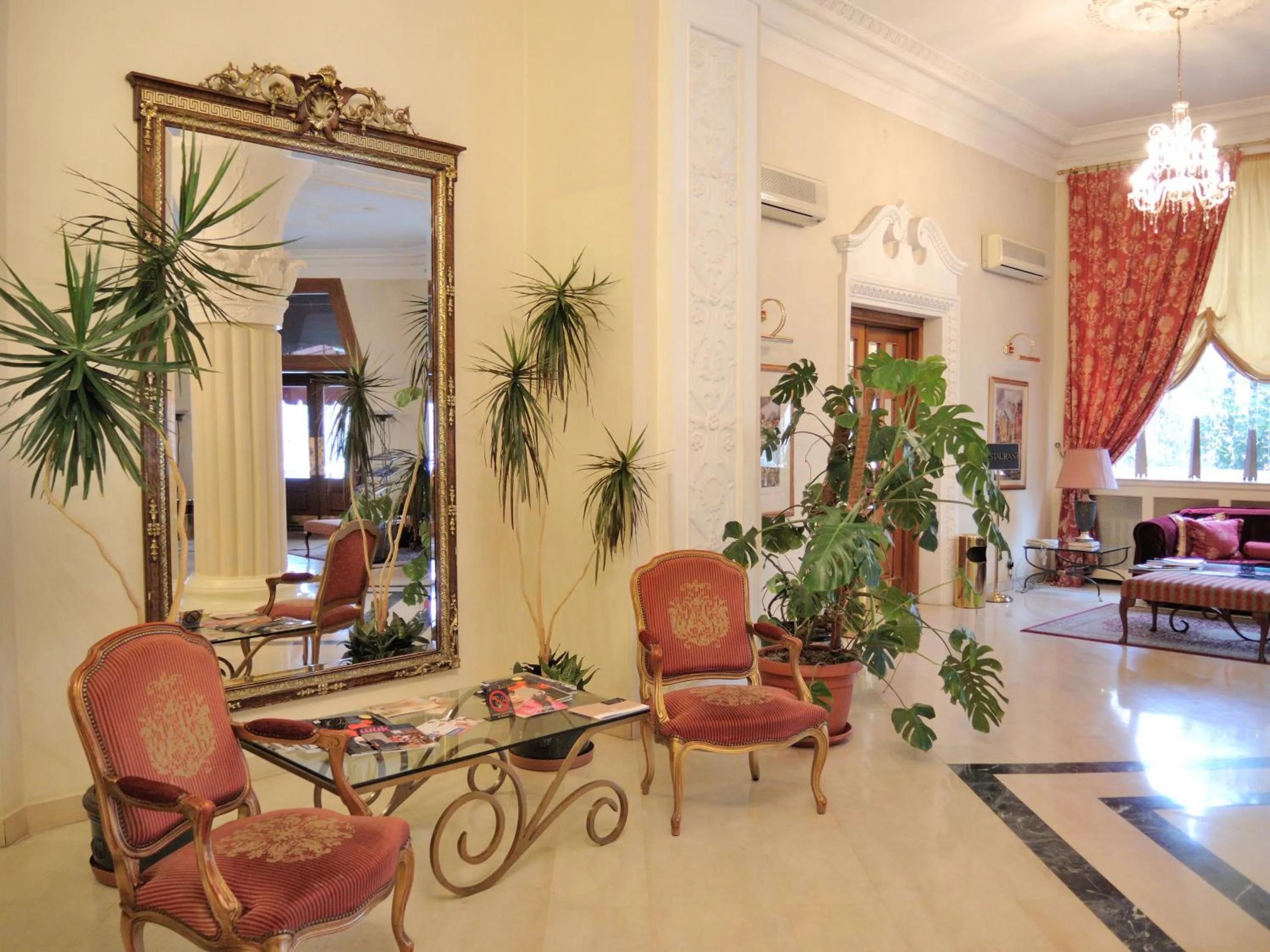 Lobby or reception in Grand Hotel Ukraine