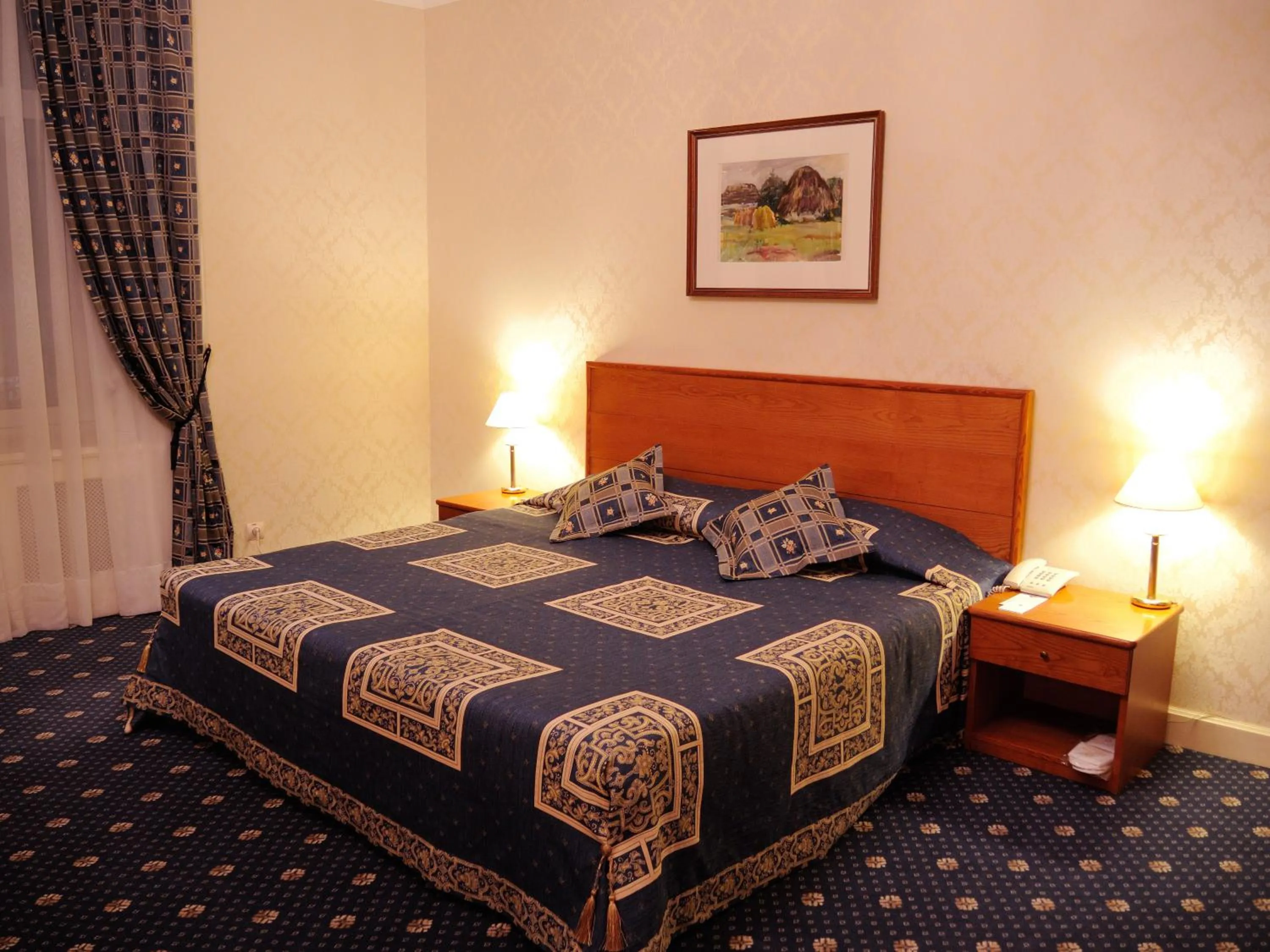 Bed in Grand Hotel Ukraine