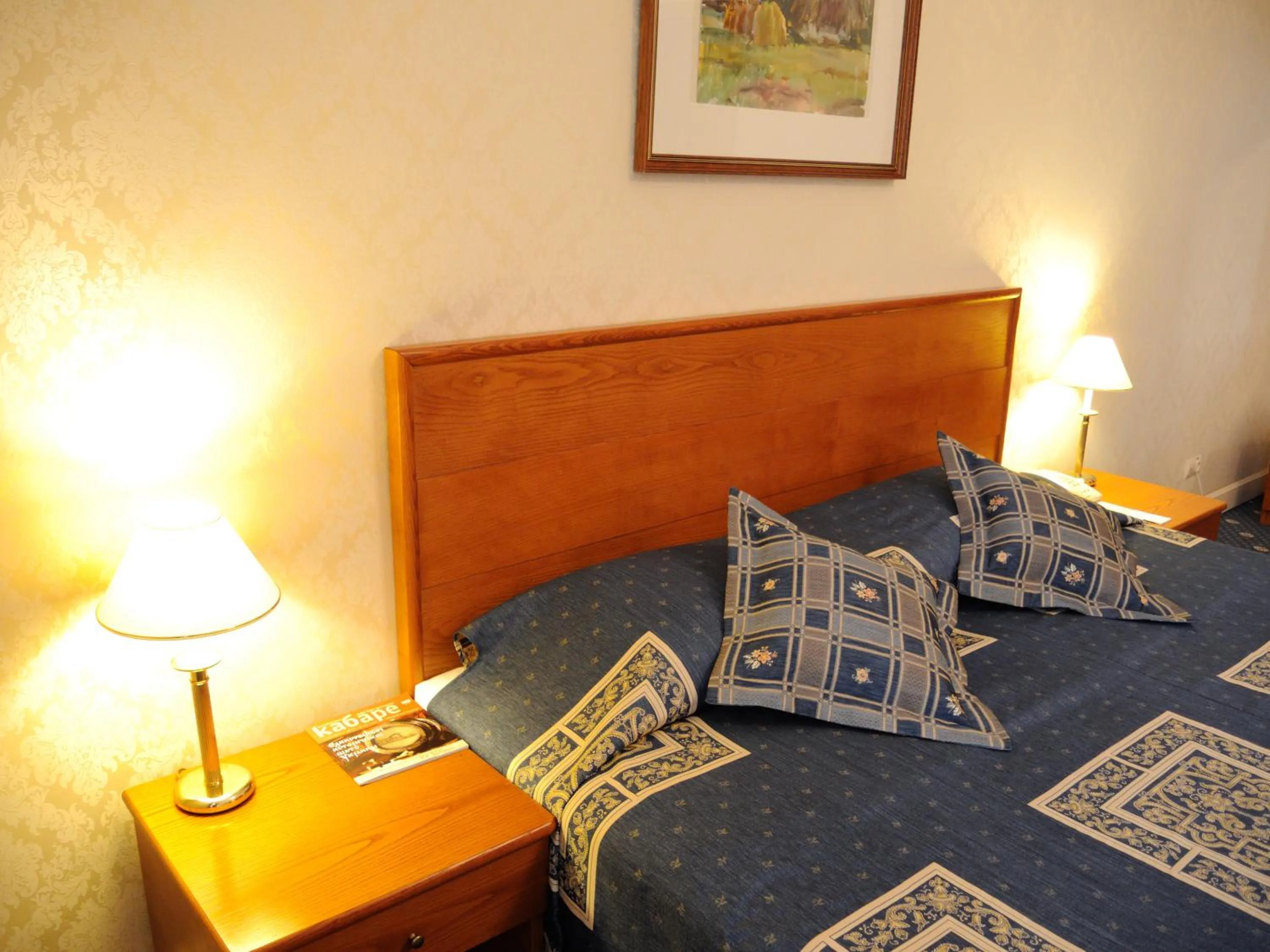 Bed in Grand Hotel Ukraine