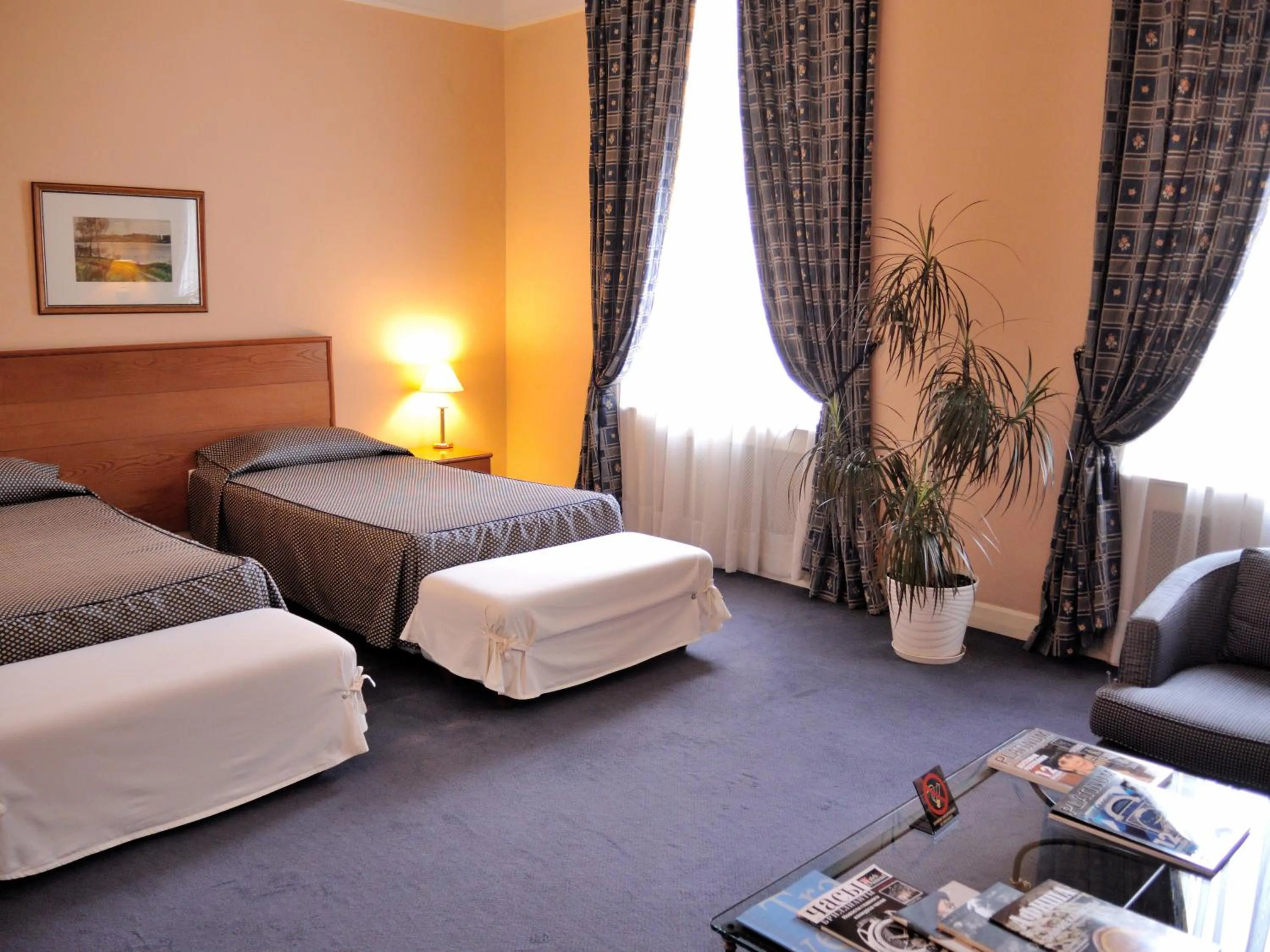 Bed in Grand Hotel Ukraine