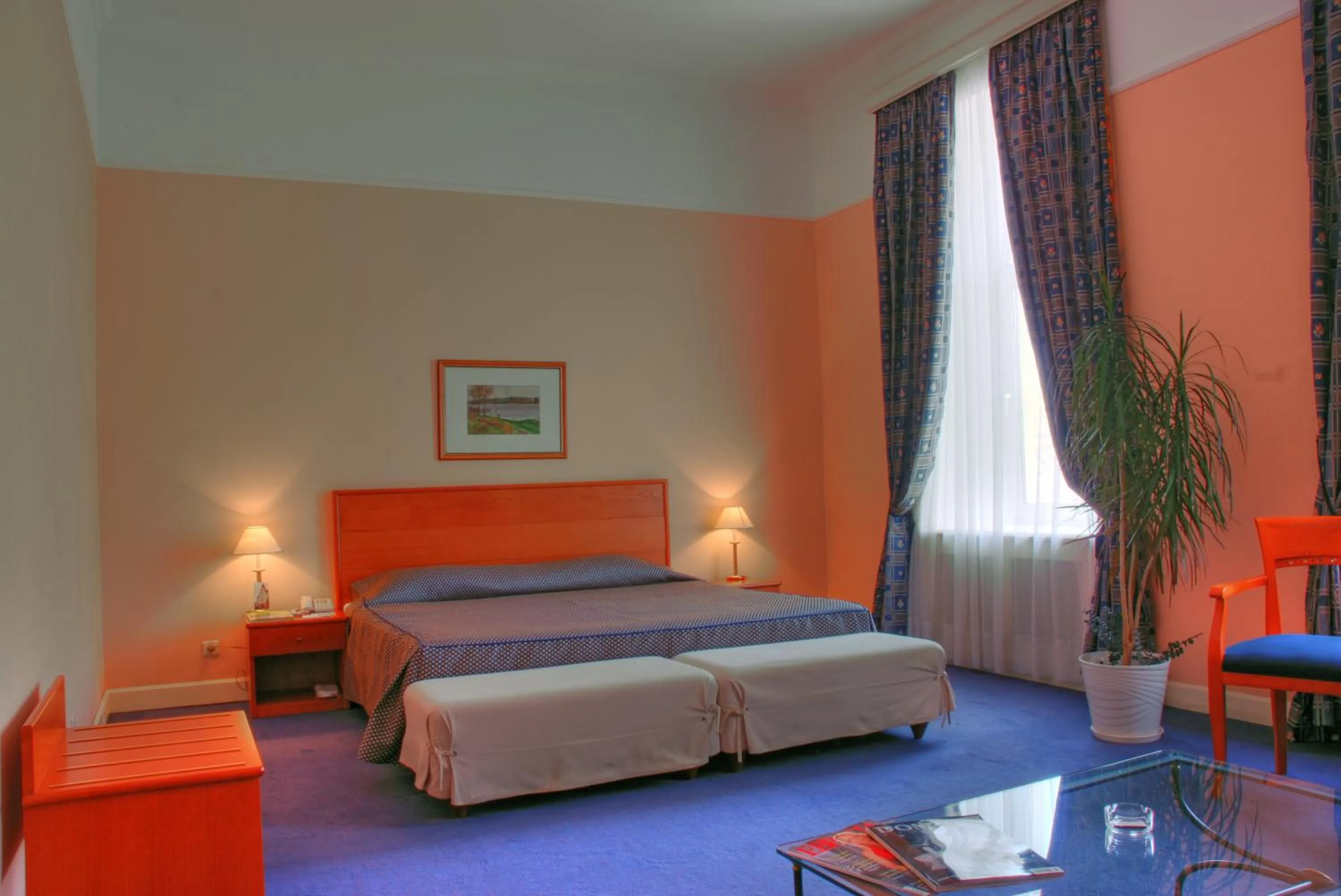 Bed in Grand Hotel Ukraine