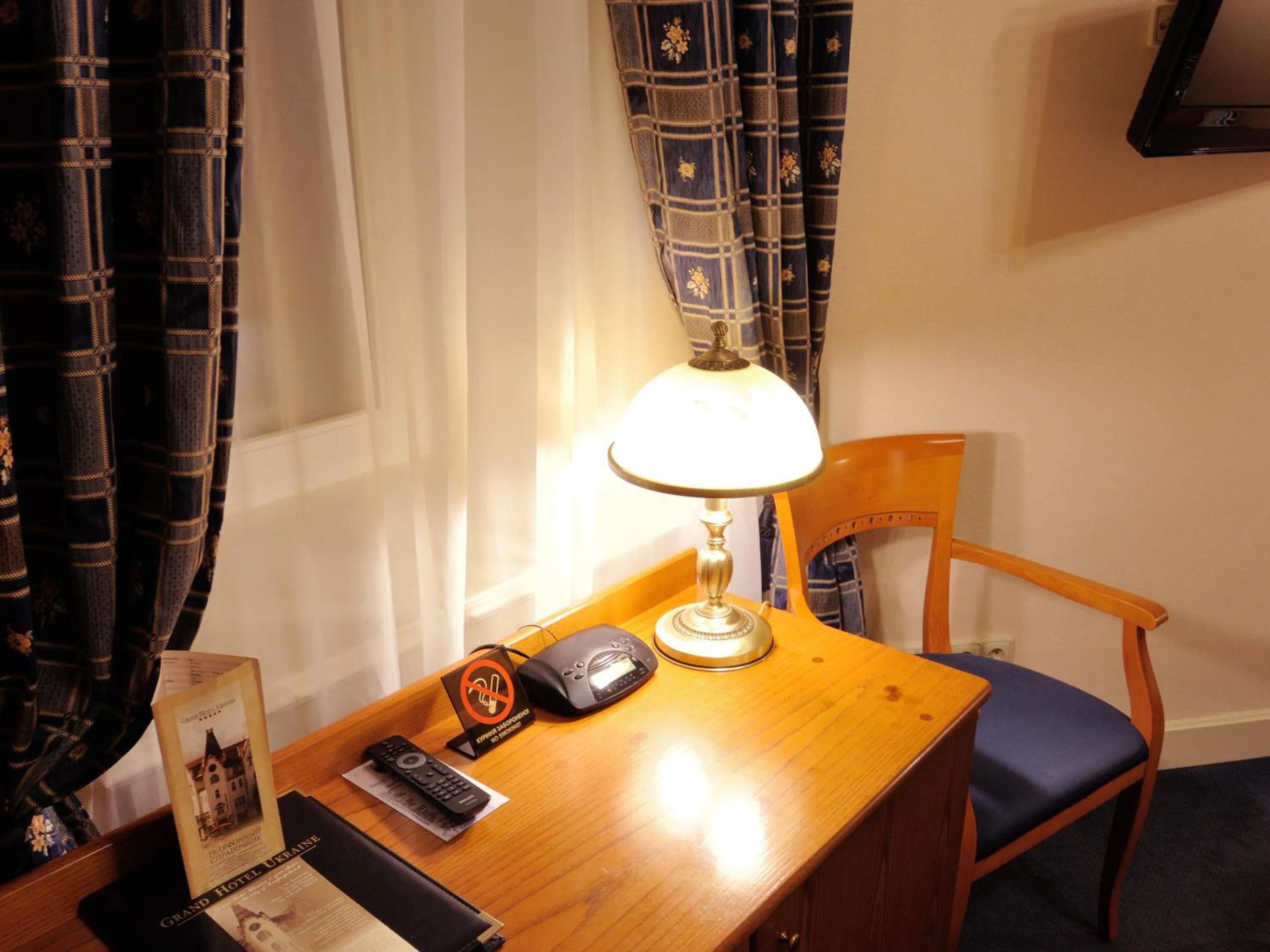 Decorative detail in Grand Hotel Ukraine