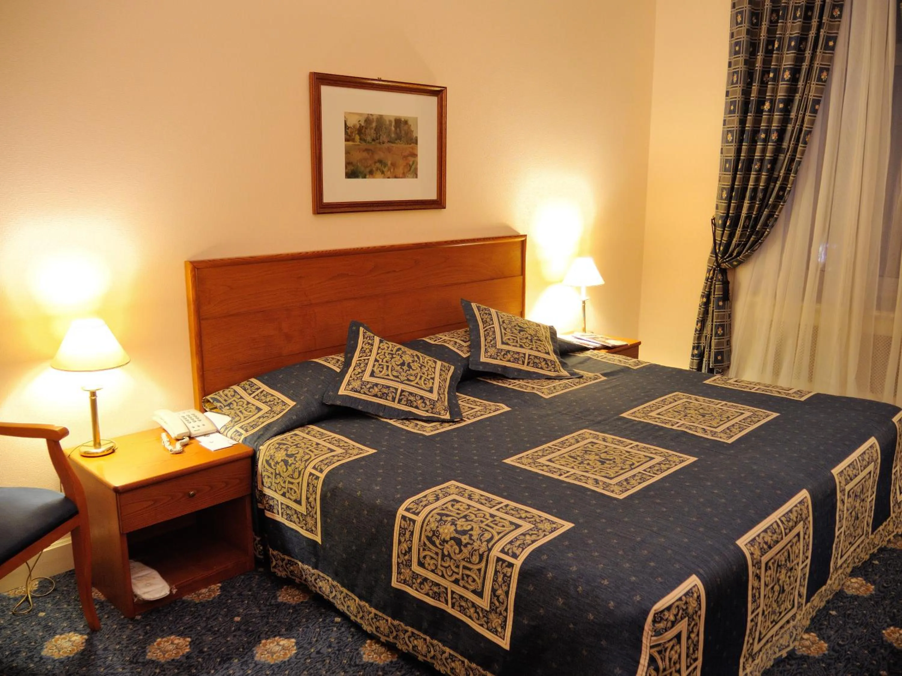 Bed in Grand Hotel Ukraine