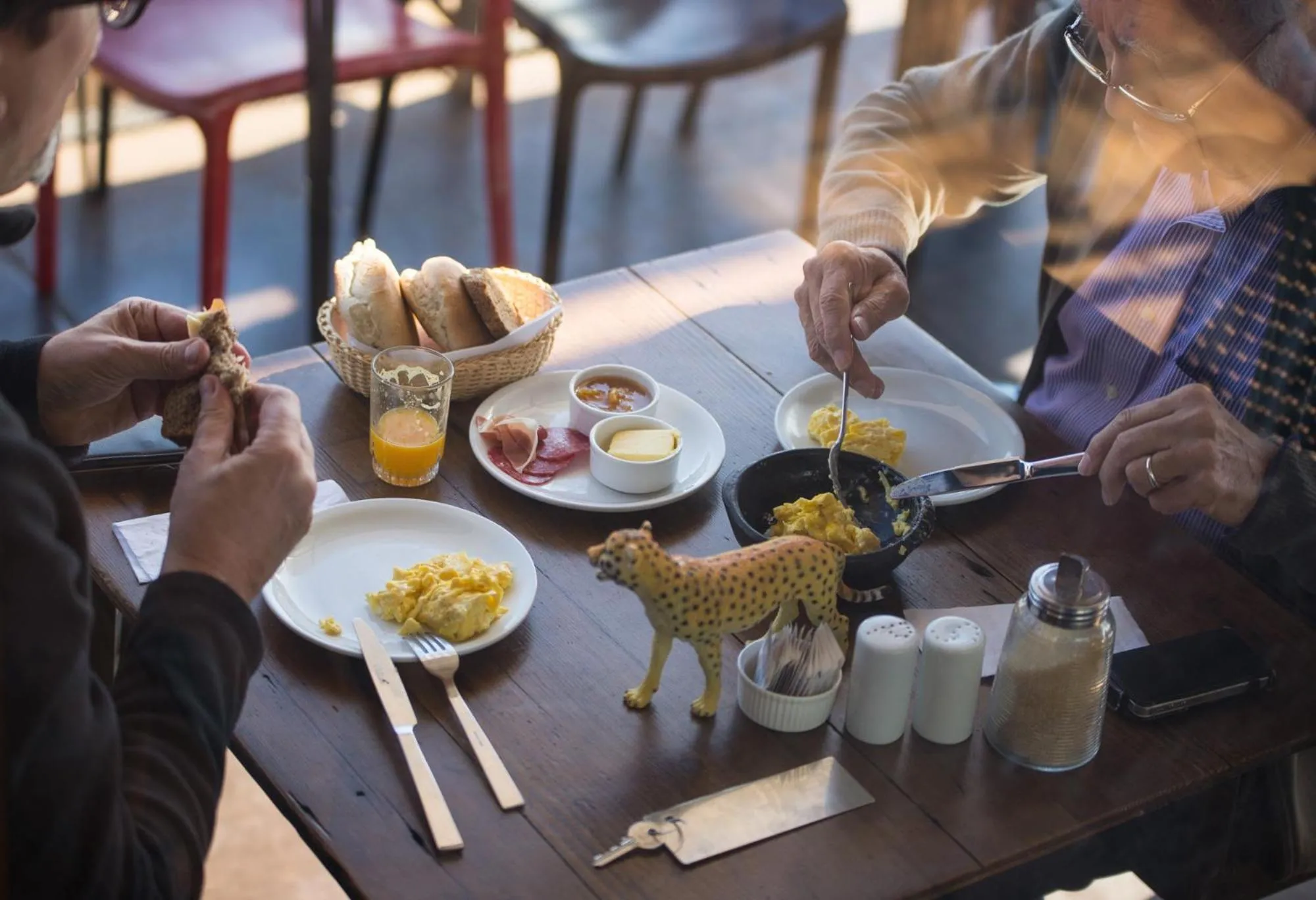 Buffet breakfast in Fauna Hotel