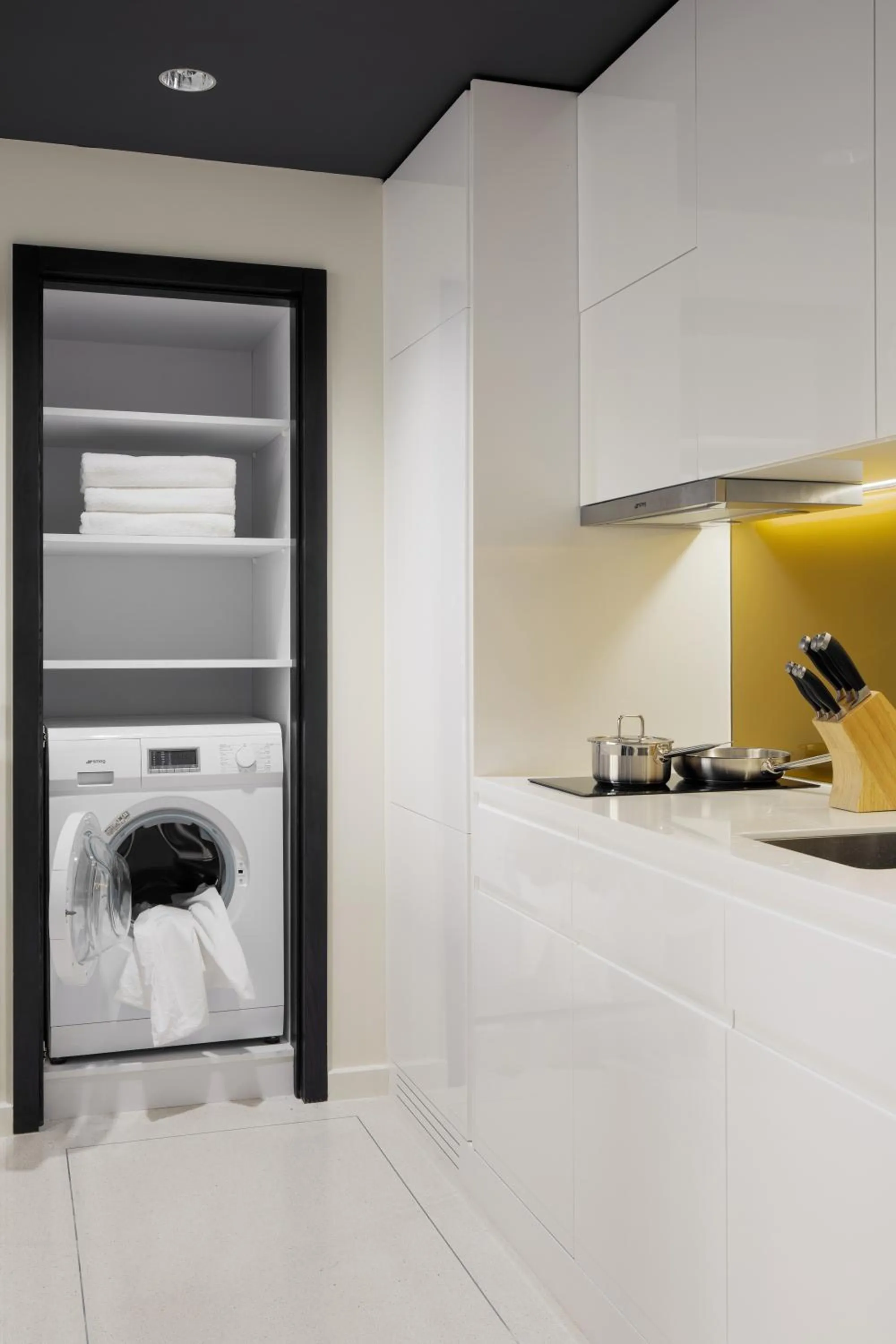 Kitchen or kitchenette in Staybridge Suites Al Khobar by IHG