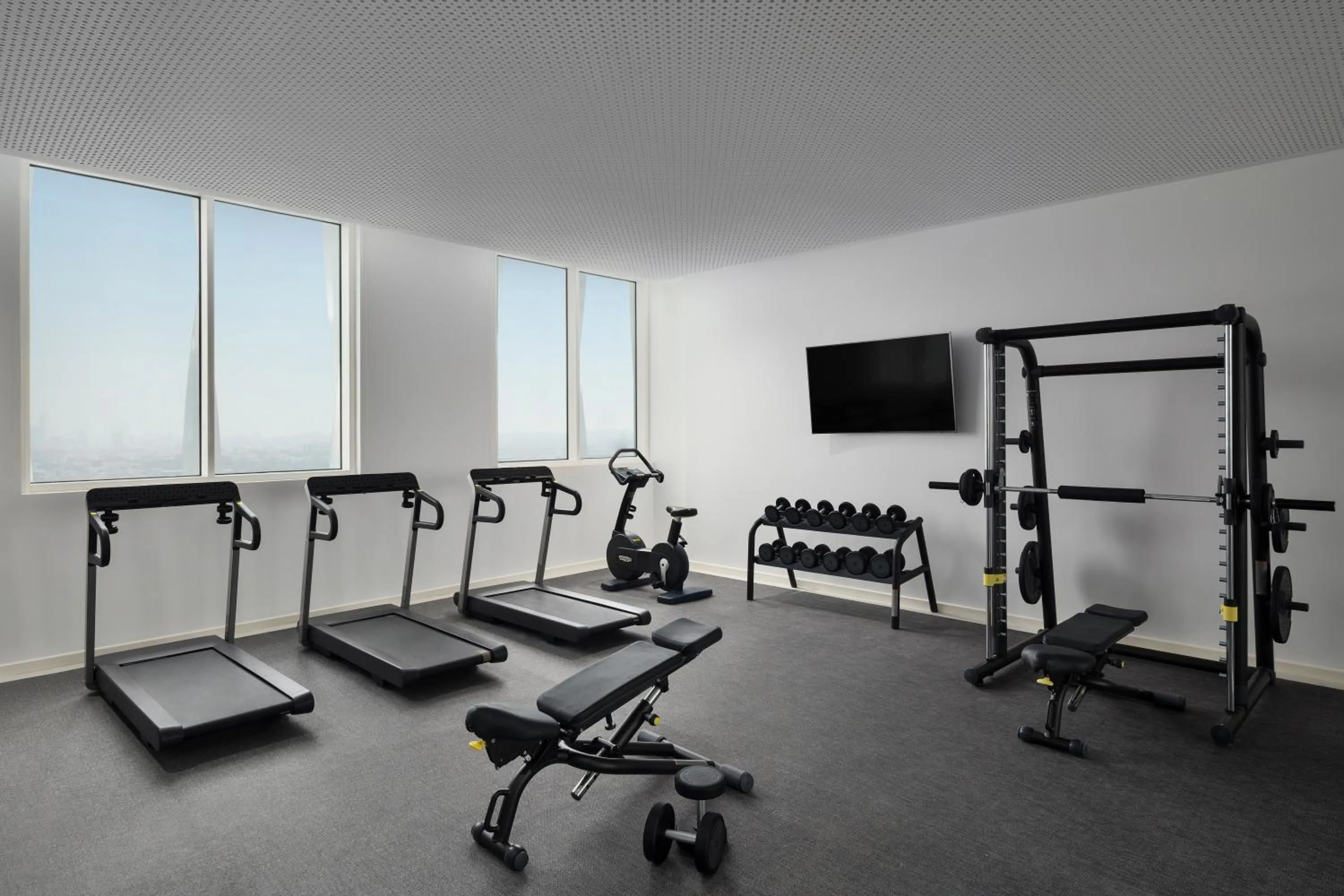 Fitness centre/facilities in Staybridge Suites Al Khobar by IHG