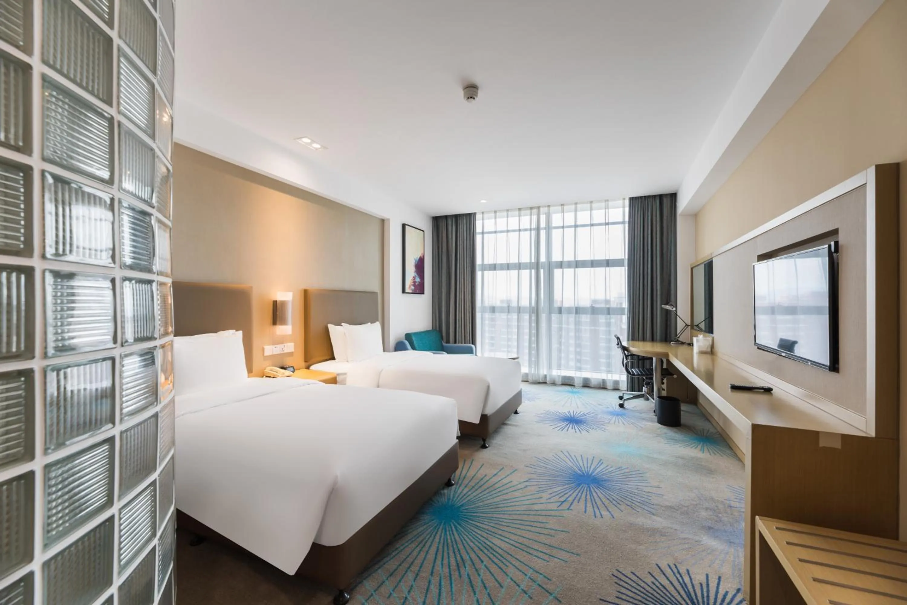 Bedroom, Bed in Holiday Inn Express - Liuyang Development Zone by IHG Changsha Huanghua Airport