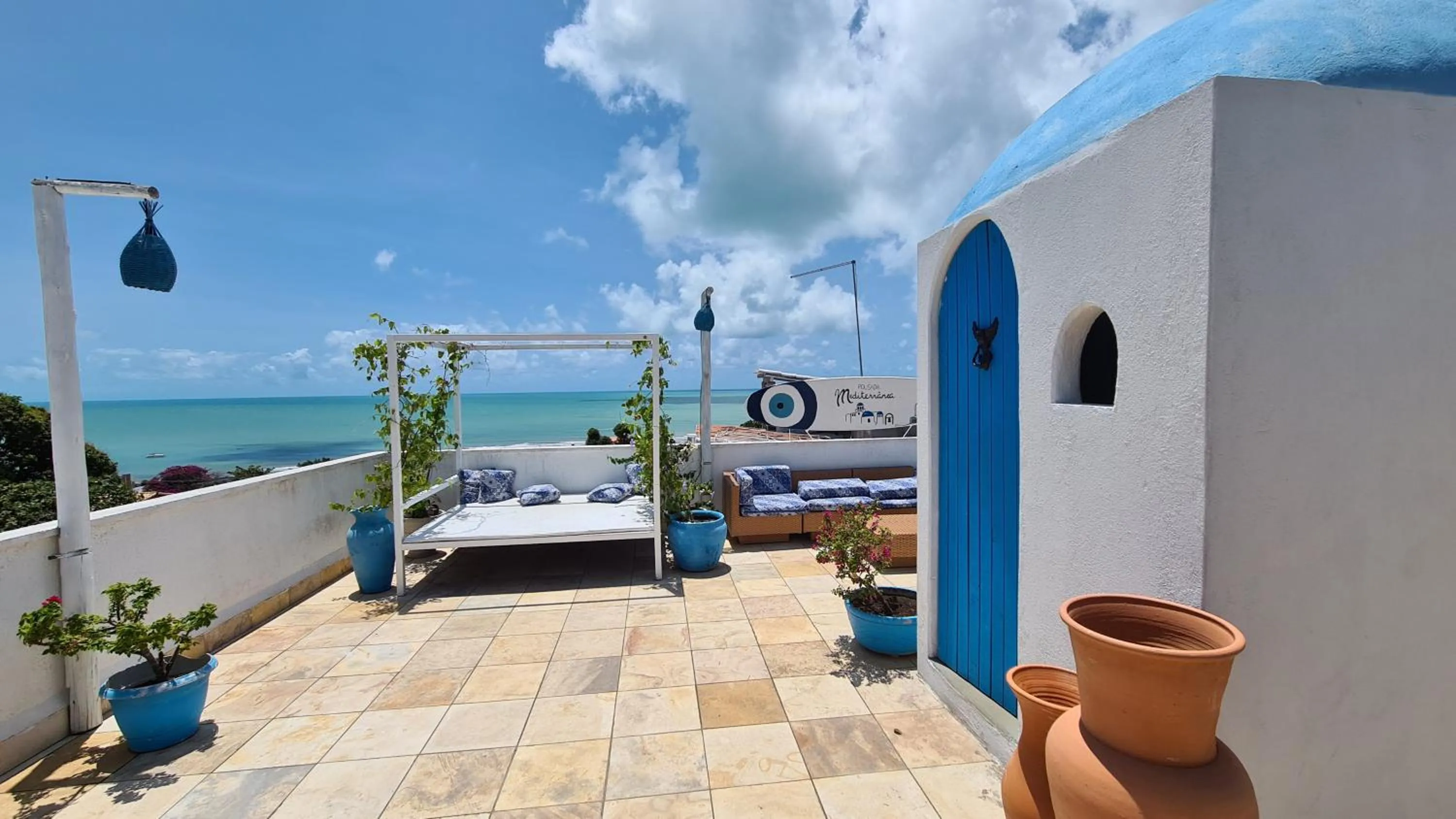 Property building in Pousada Mediterrânea