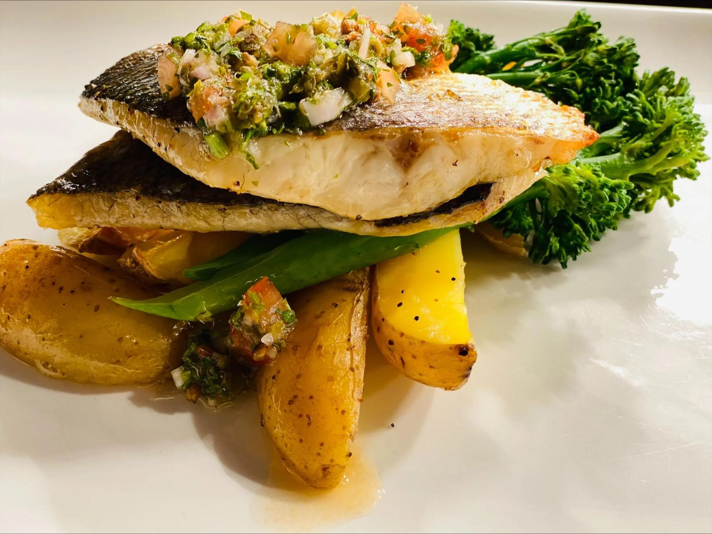 Food close-up in The Tontine Hotel