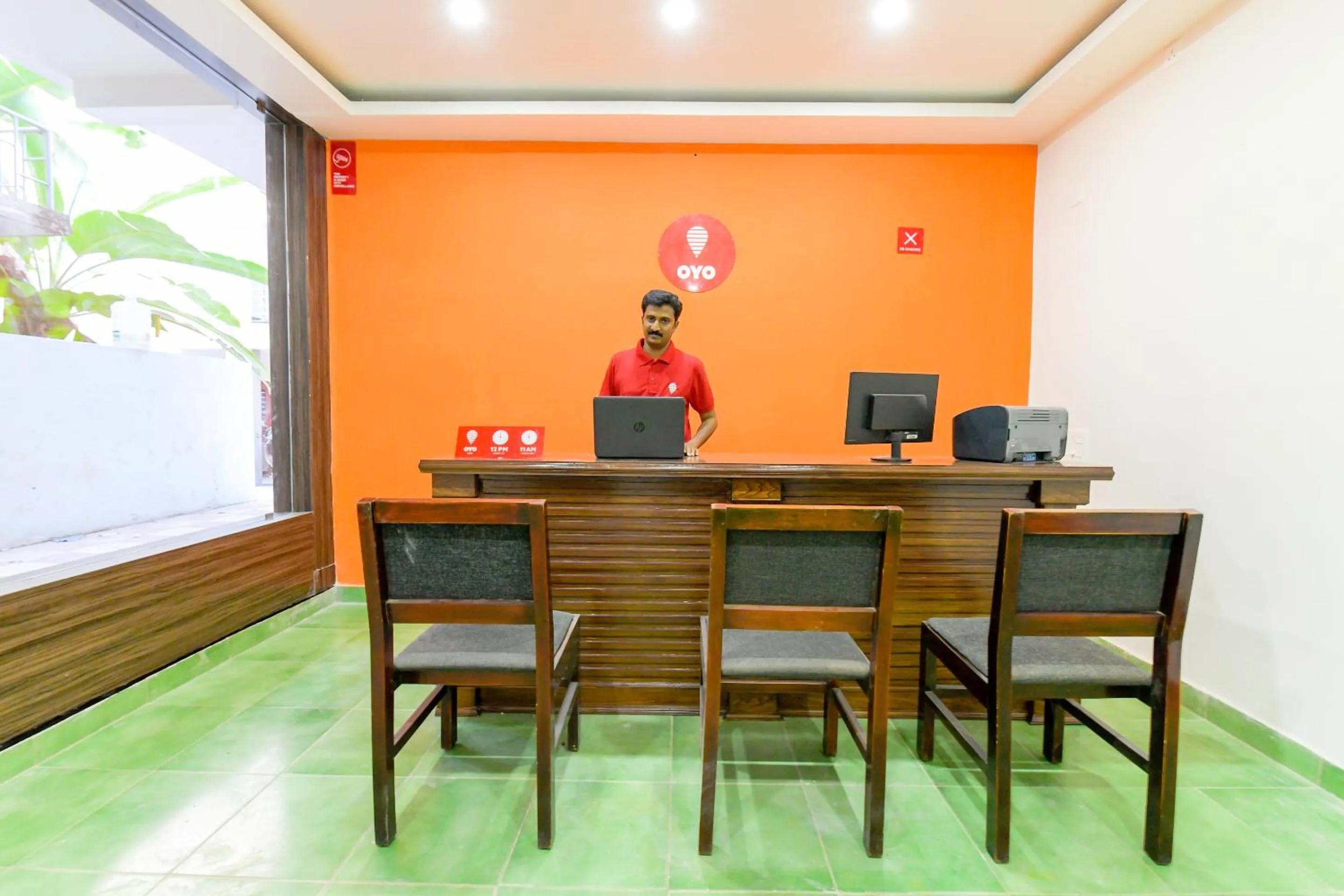 Lobby or reception in Hotel O Amare Highway Residency