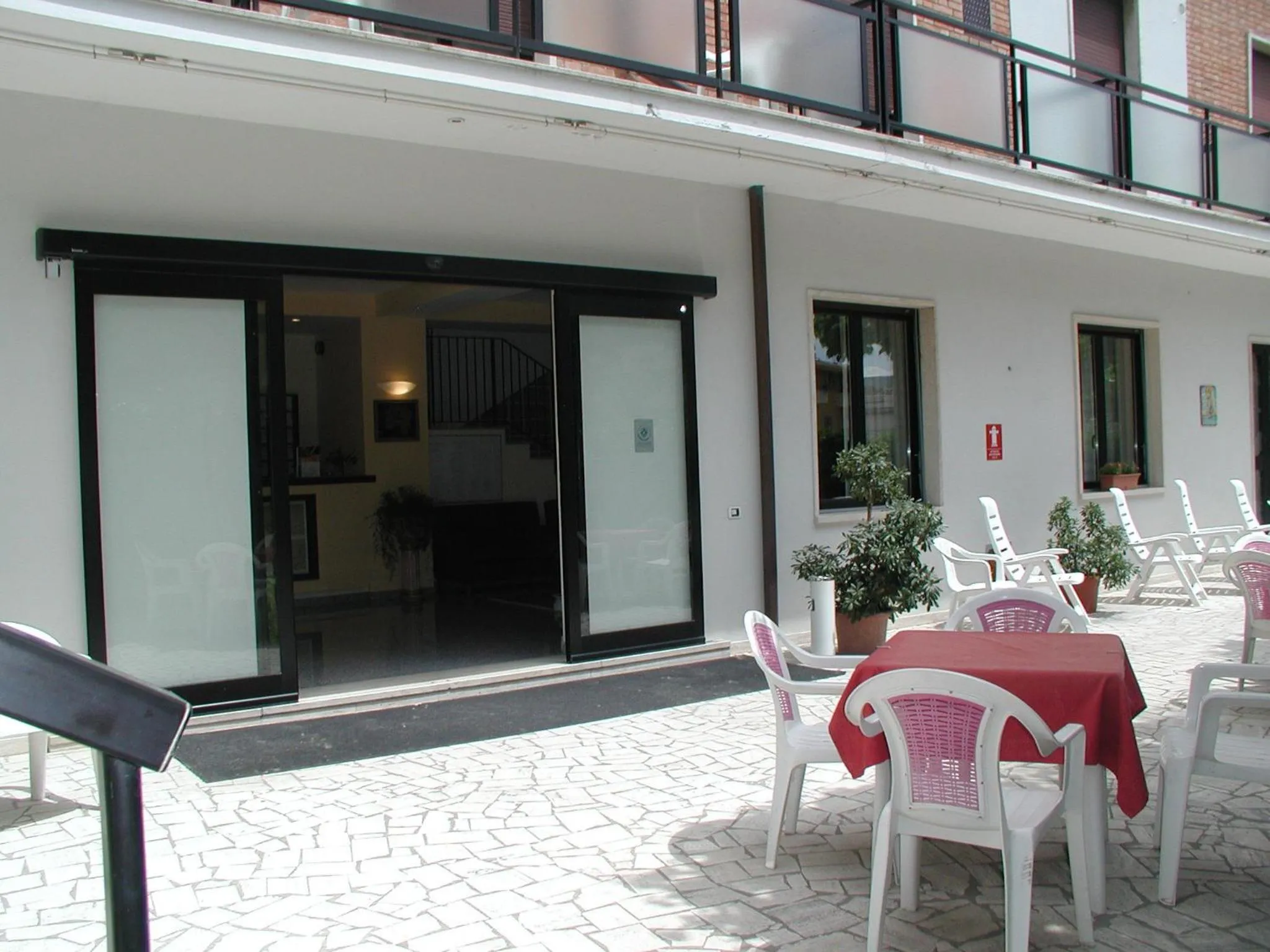 Facade/entrance in Hotel Marystella