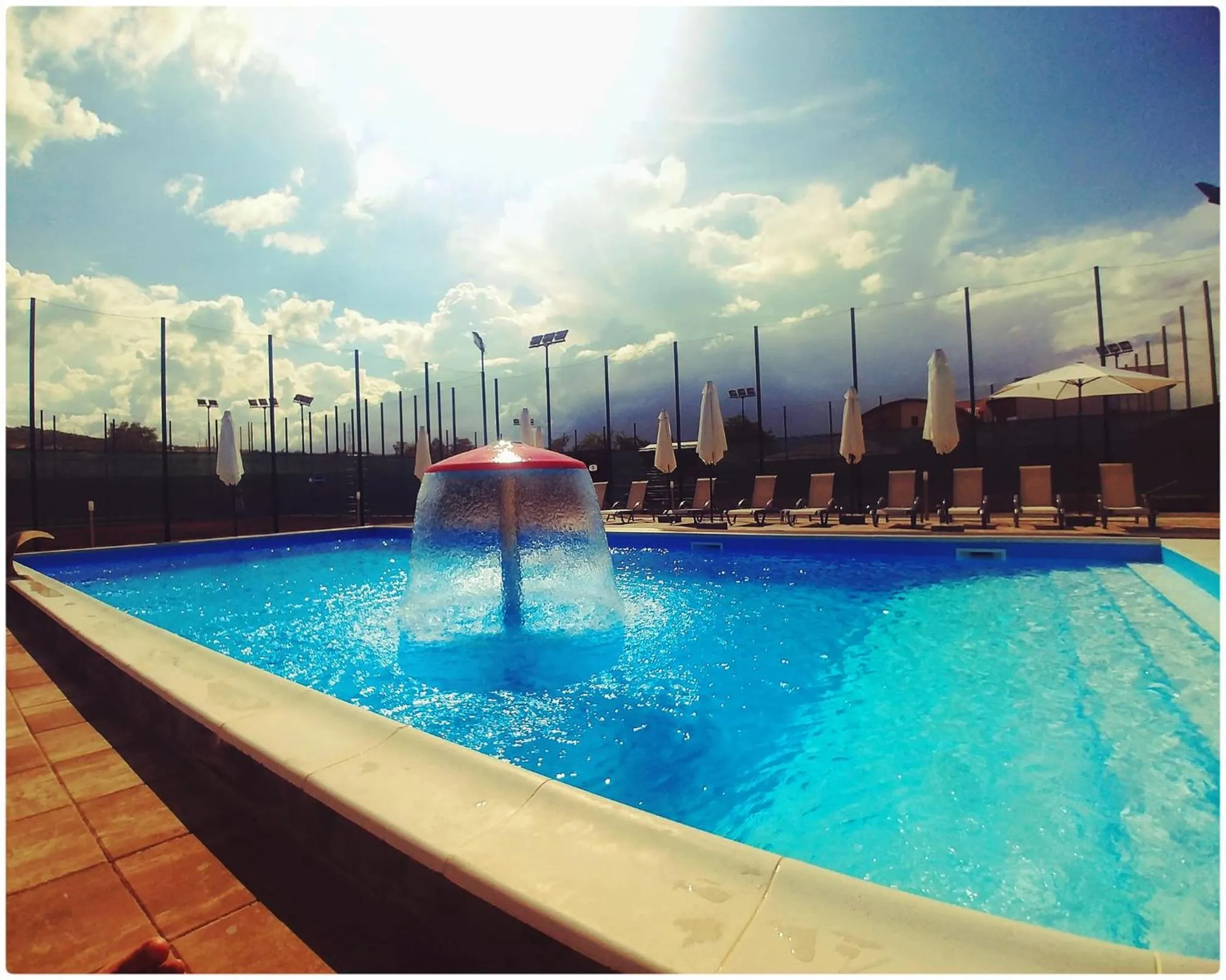 Swimming pool in Tci Social Club