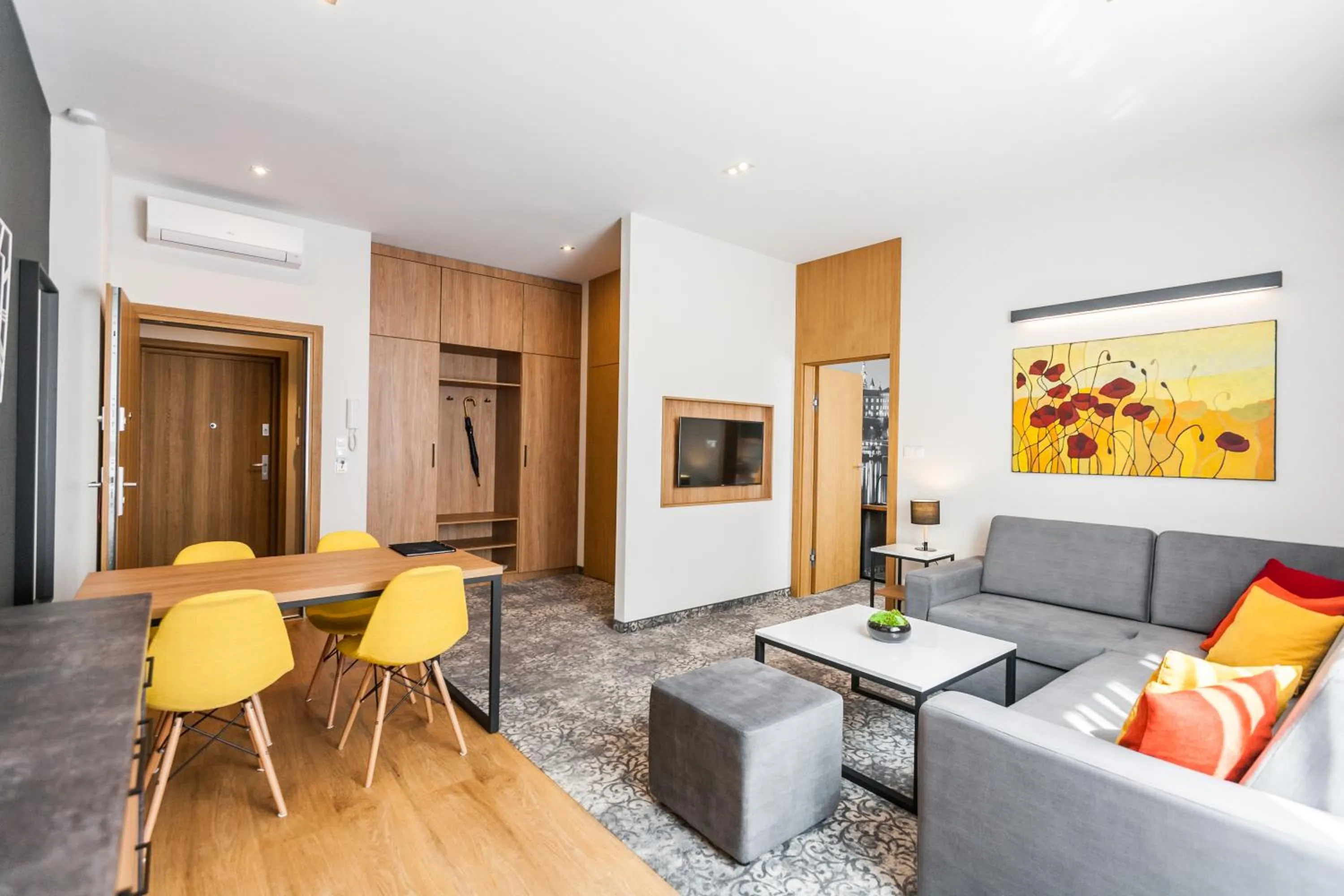 Photo of the whole room in K4 APARTHOTEL KRAKÓW