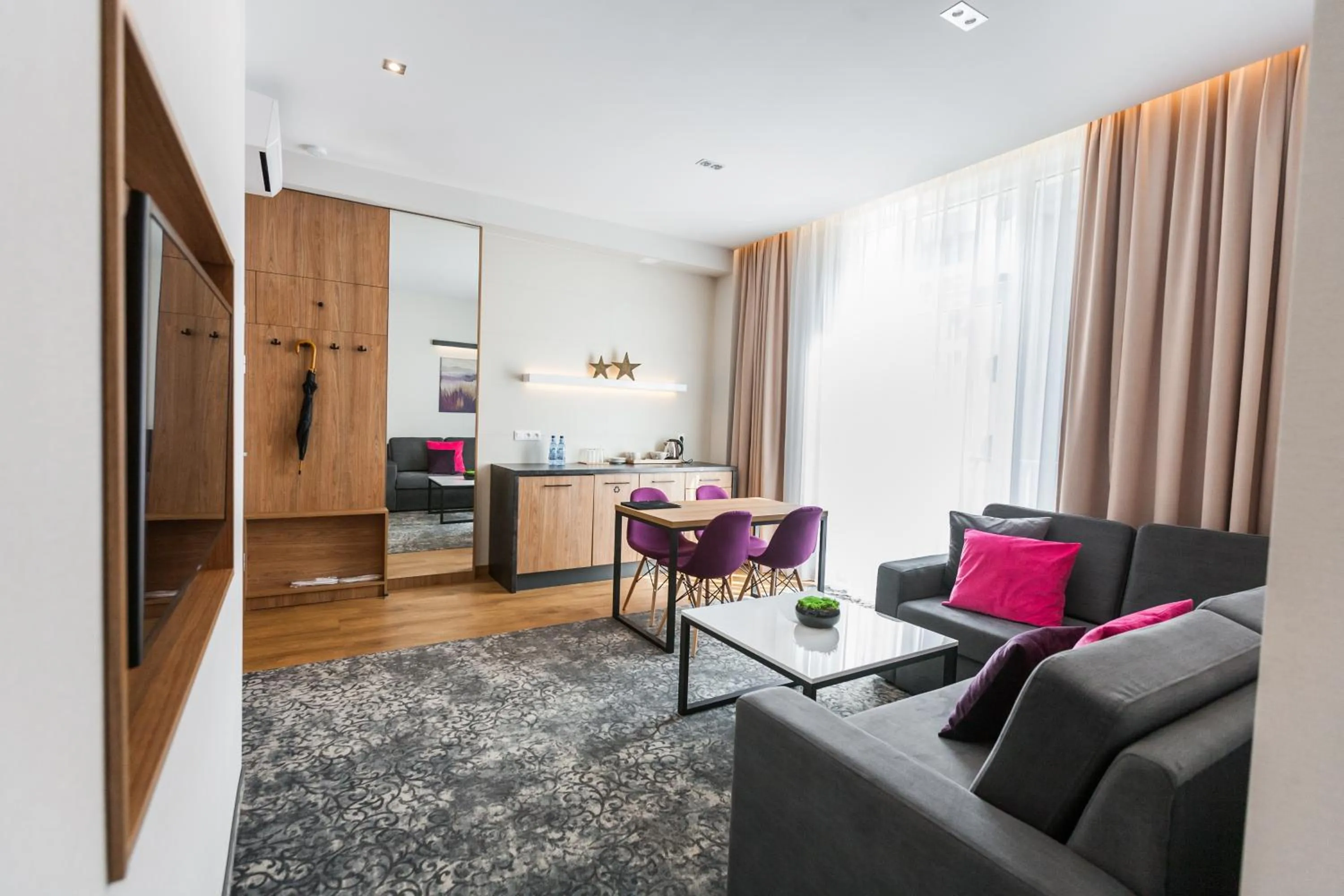 Photo of the whole room in K4 APARTHOTEL KRAKÓW