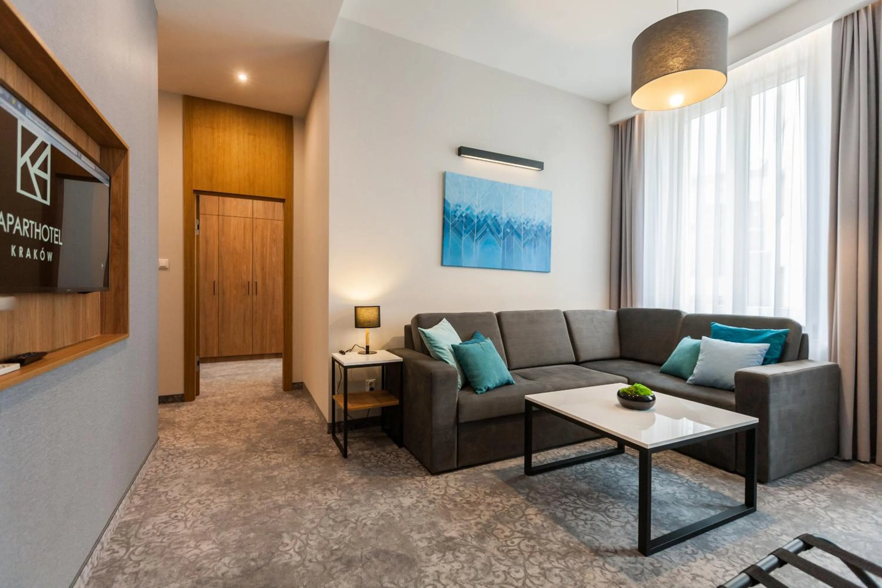 Property logo or sign in K4 APARTHOTEL KRAKÓW