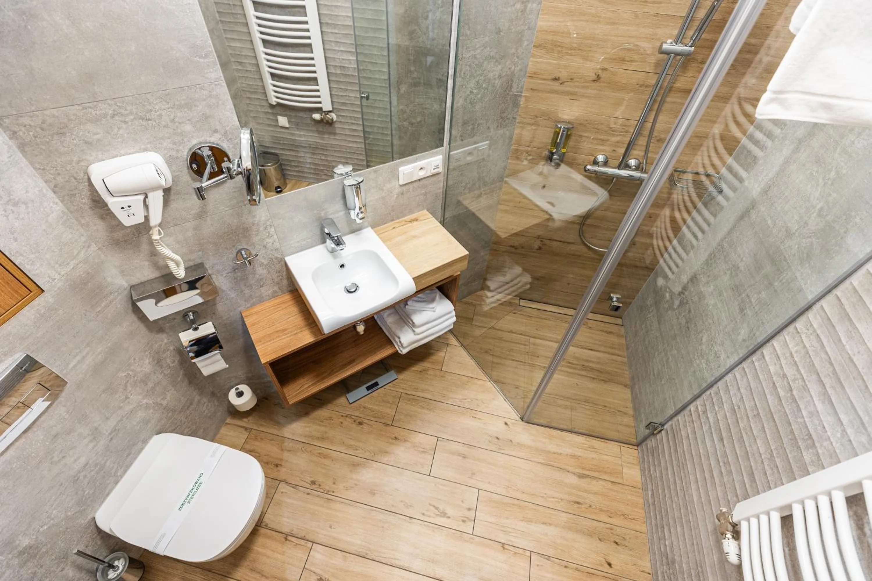 Shower in K4 APARTHOTEL KRAKÓW