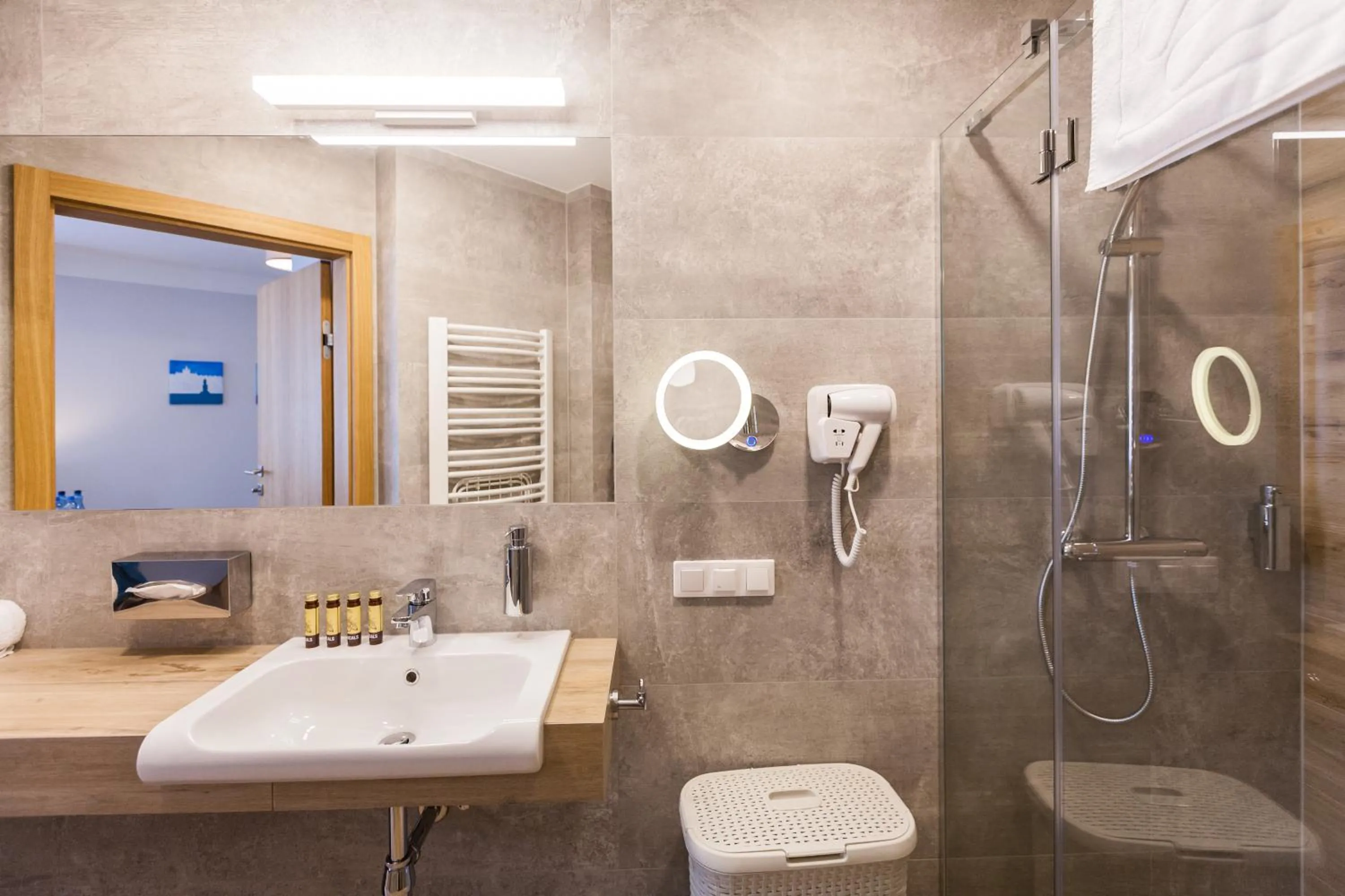 Shower in K4 APARTHOTEL KRAKÓW