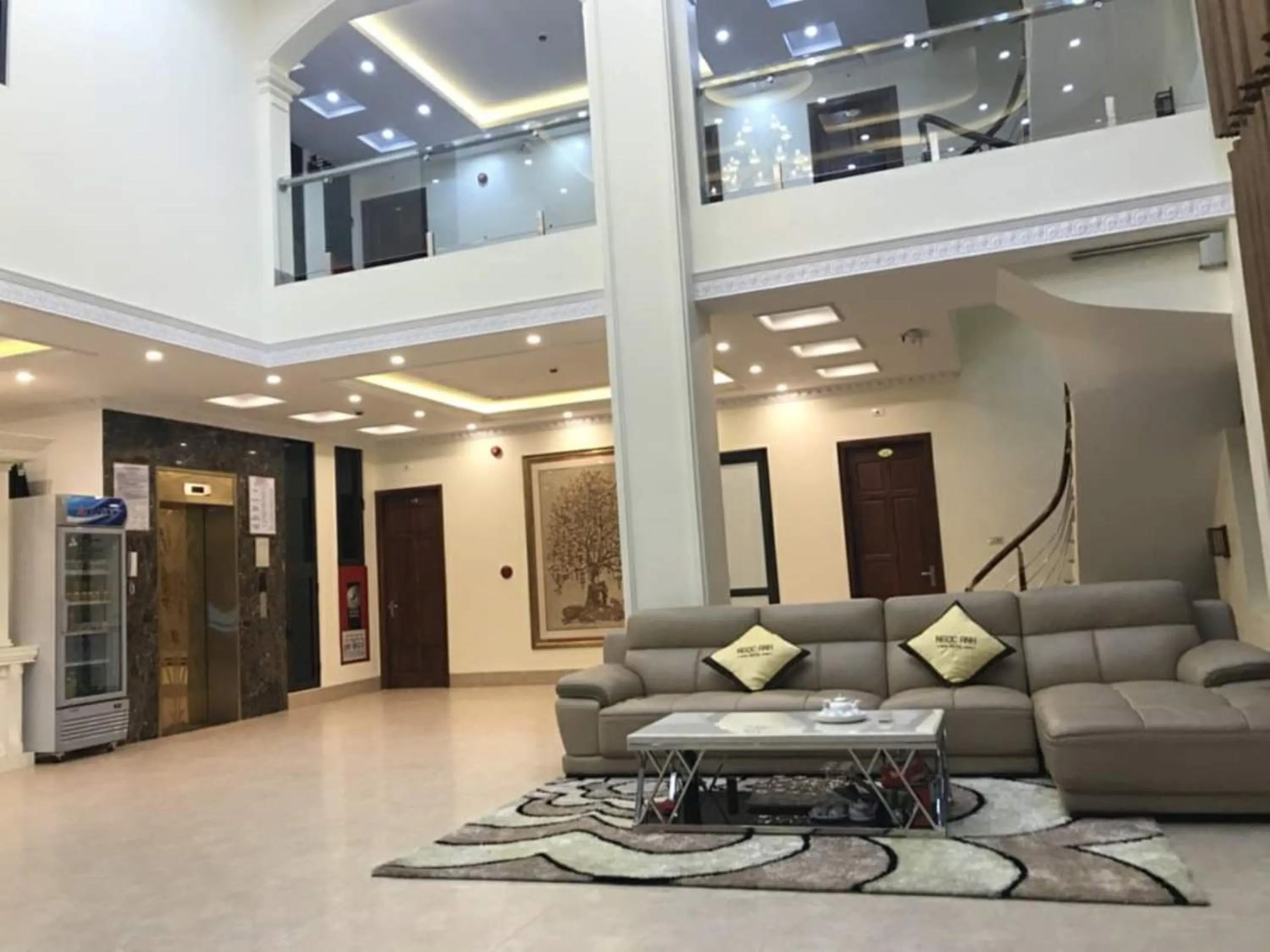 Lobby or reception in Hotel Ngoc Anh - Van Don