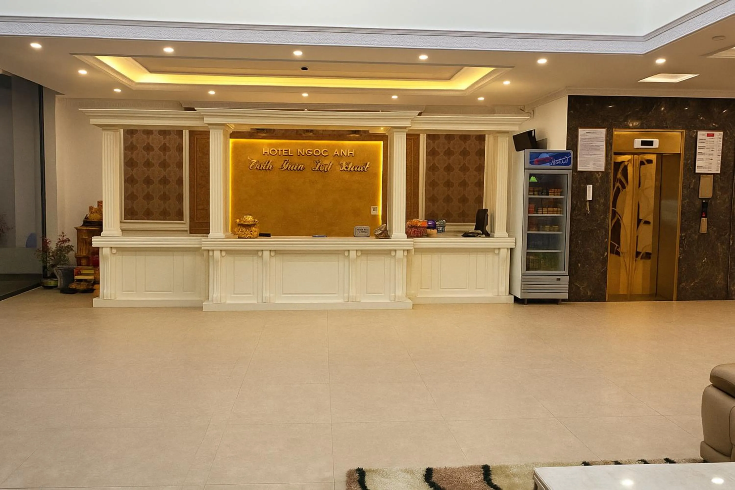 Lobby or reception in Hotel Ngoc Anh - Van Don
