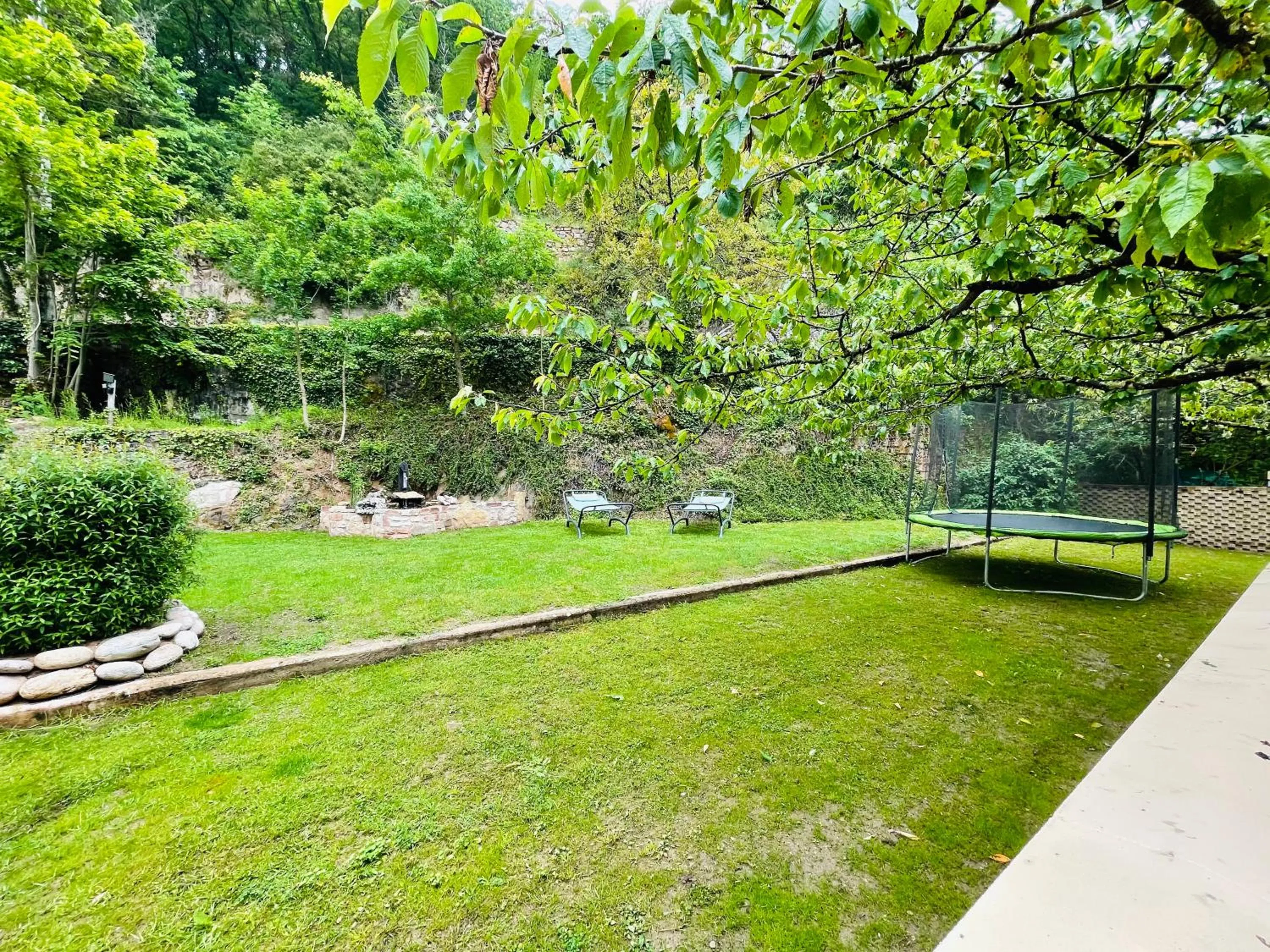 Children play ground in Hôtel Le Moulin D'Olt