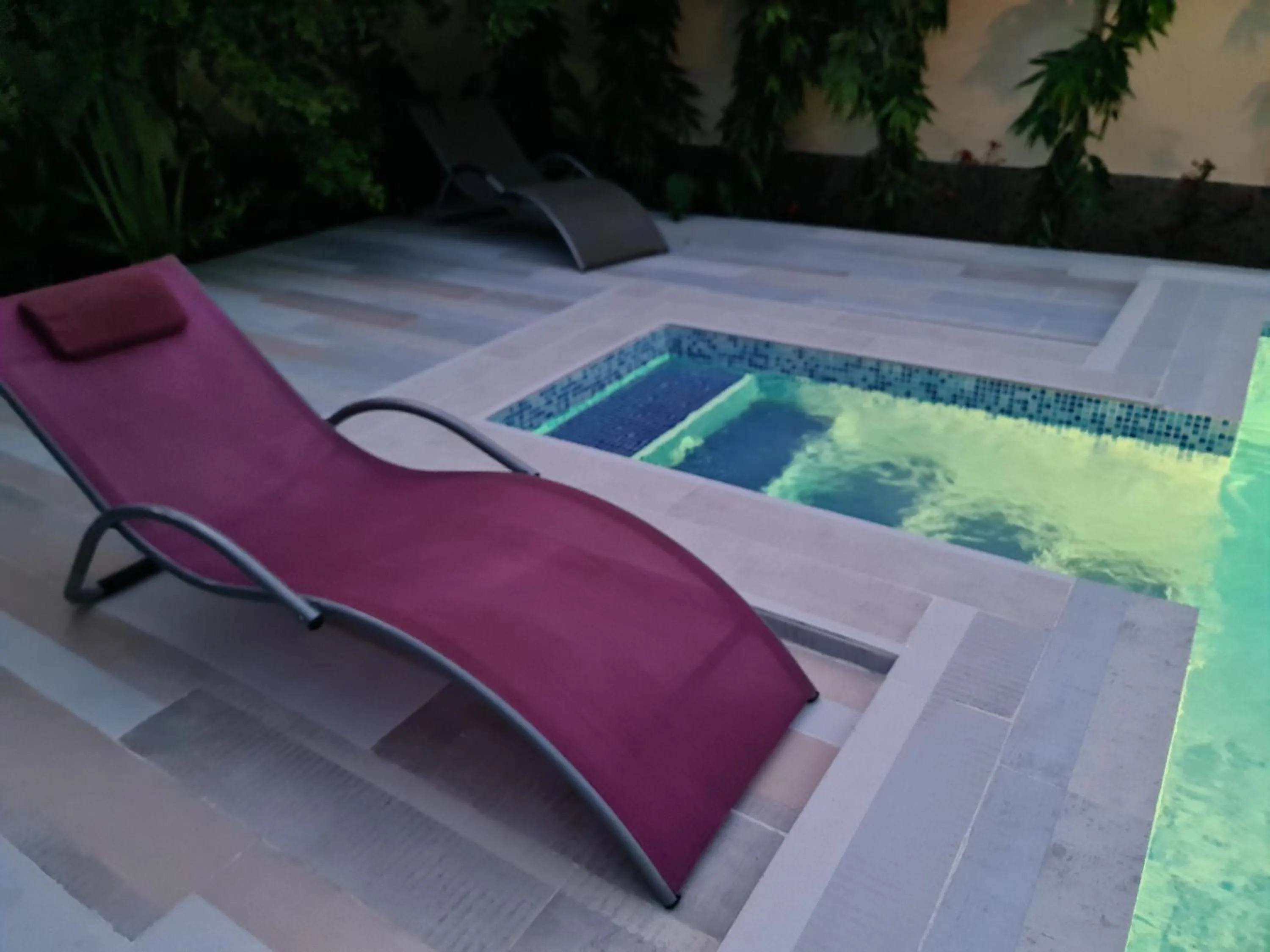 Swimming pool in Villa Jaddis