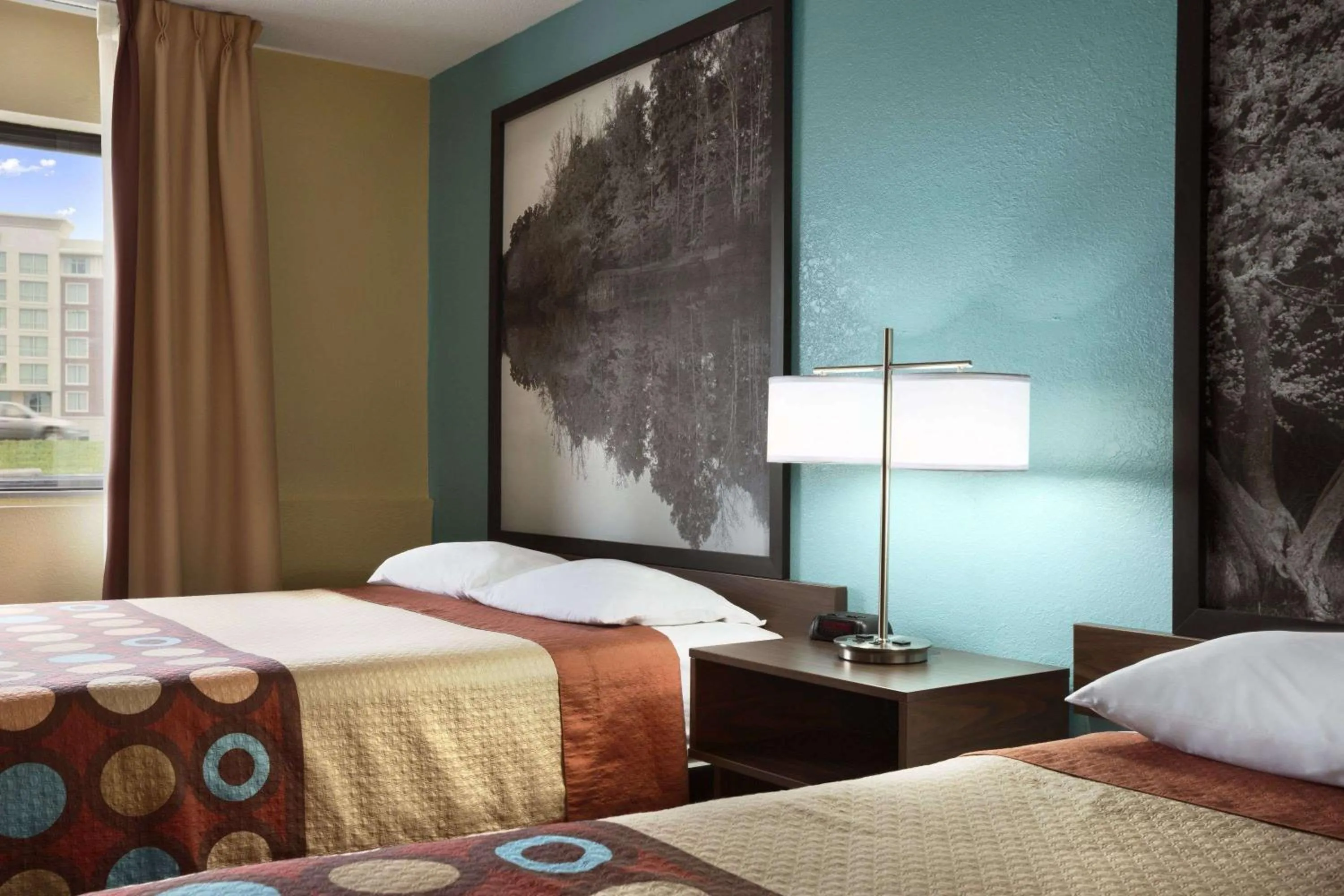 Photo of the whole room, Bed in Super 8 by Wyndham Mount Vernon, IL