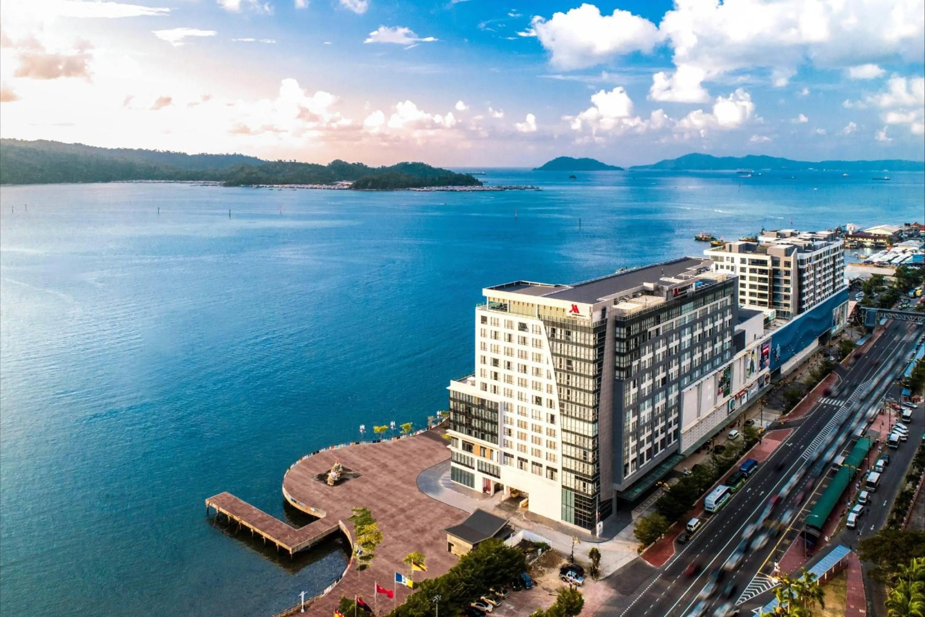 Property building in Kota Kinabalu Marriott Hotel