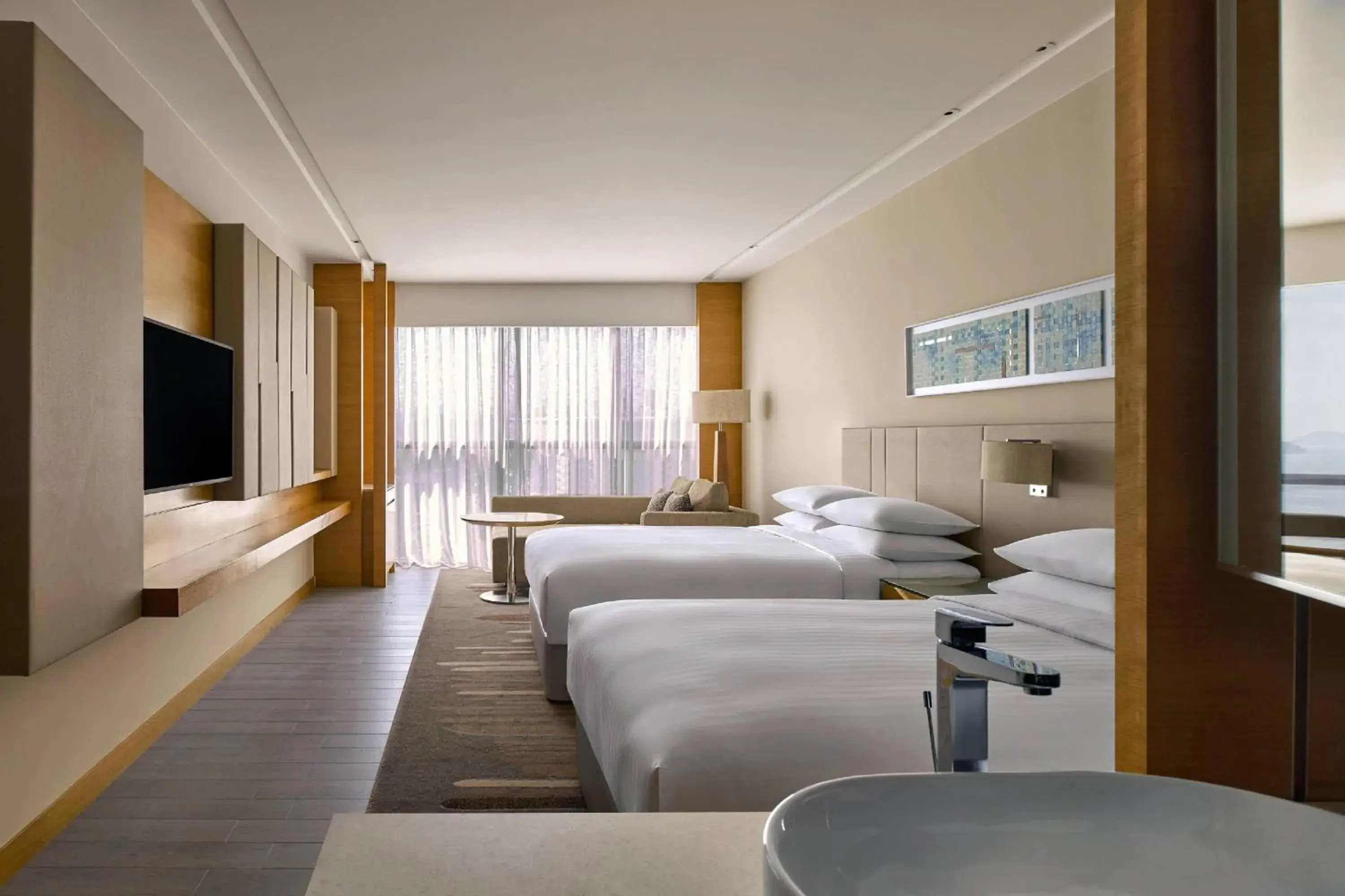 Executive Club Twin Room in Kota Kinabalu Marriott Hotel Executive Club Twin Room in Kota Kinabalu Marriott Hotel