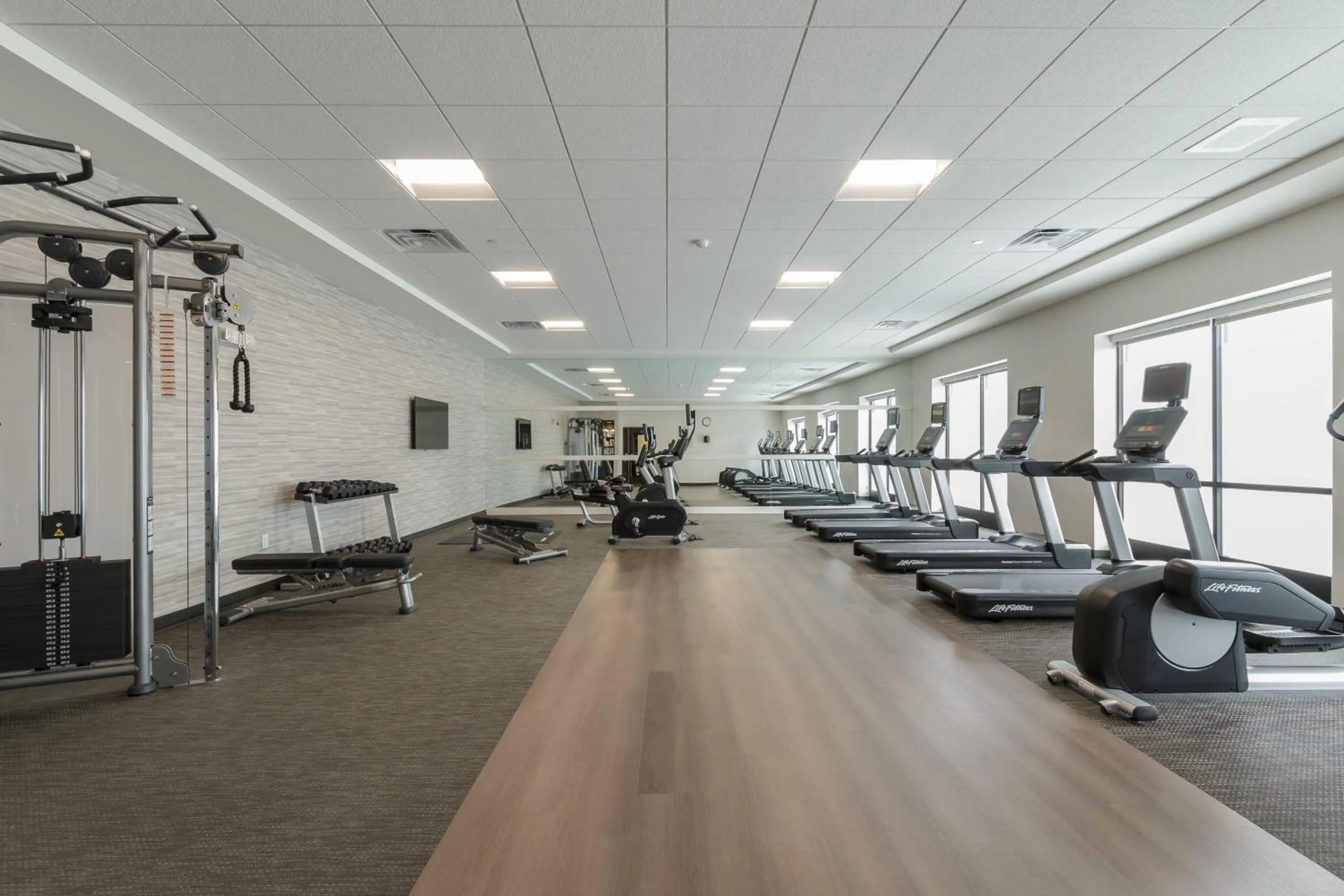 Fitness centre/facilities in Courtyard by Marriott South Bend Downtown