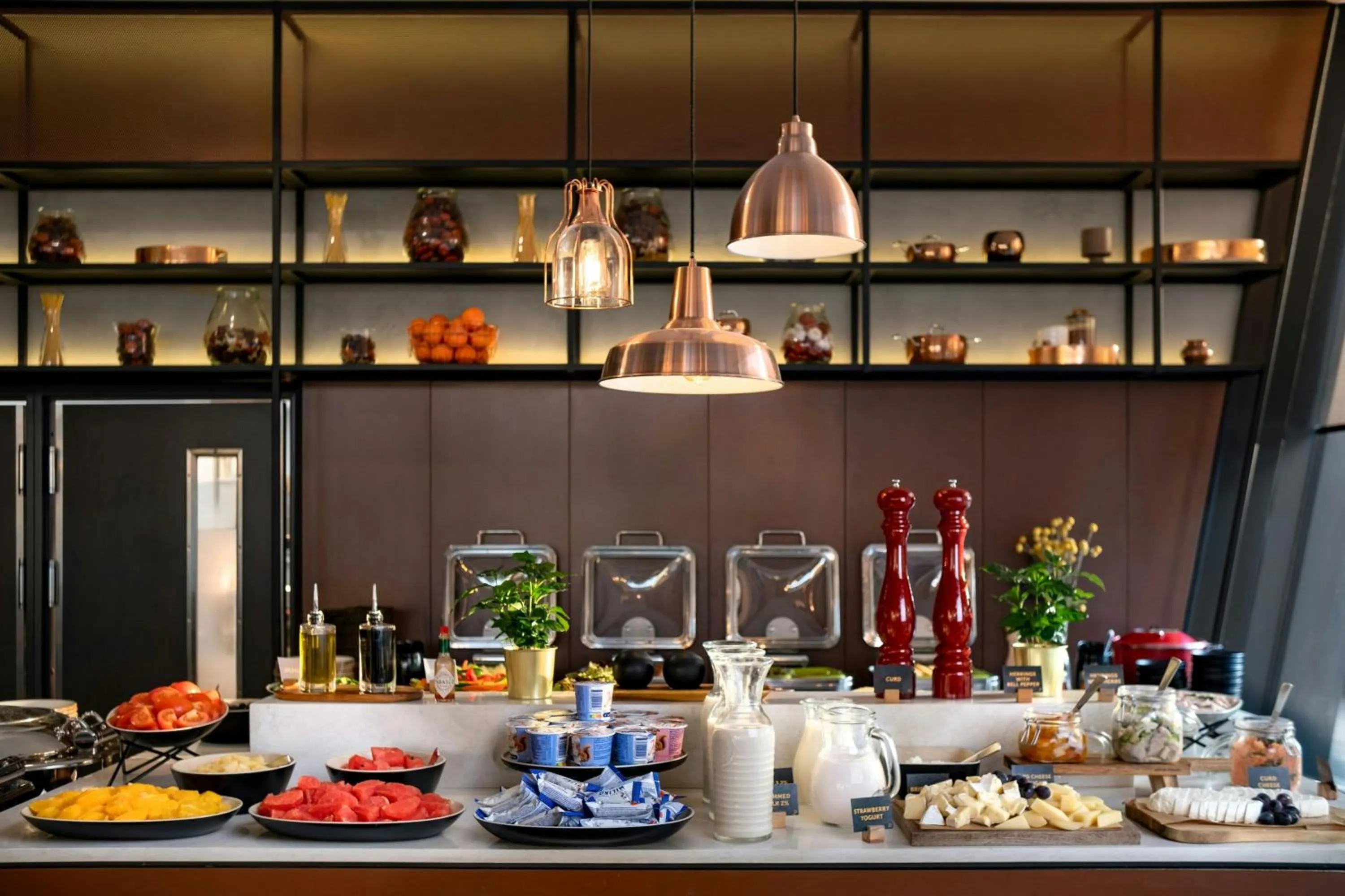 Breakfast in Courtyard by Marriott Vilnius City Center