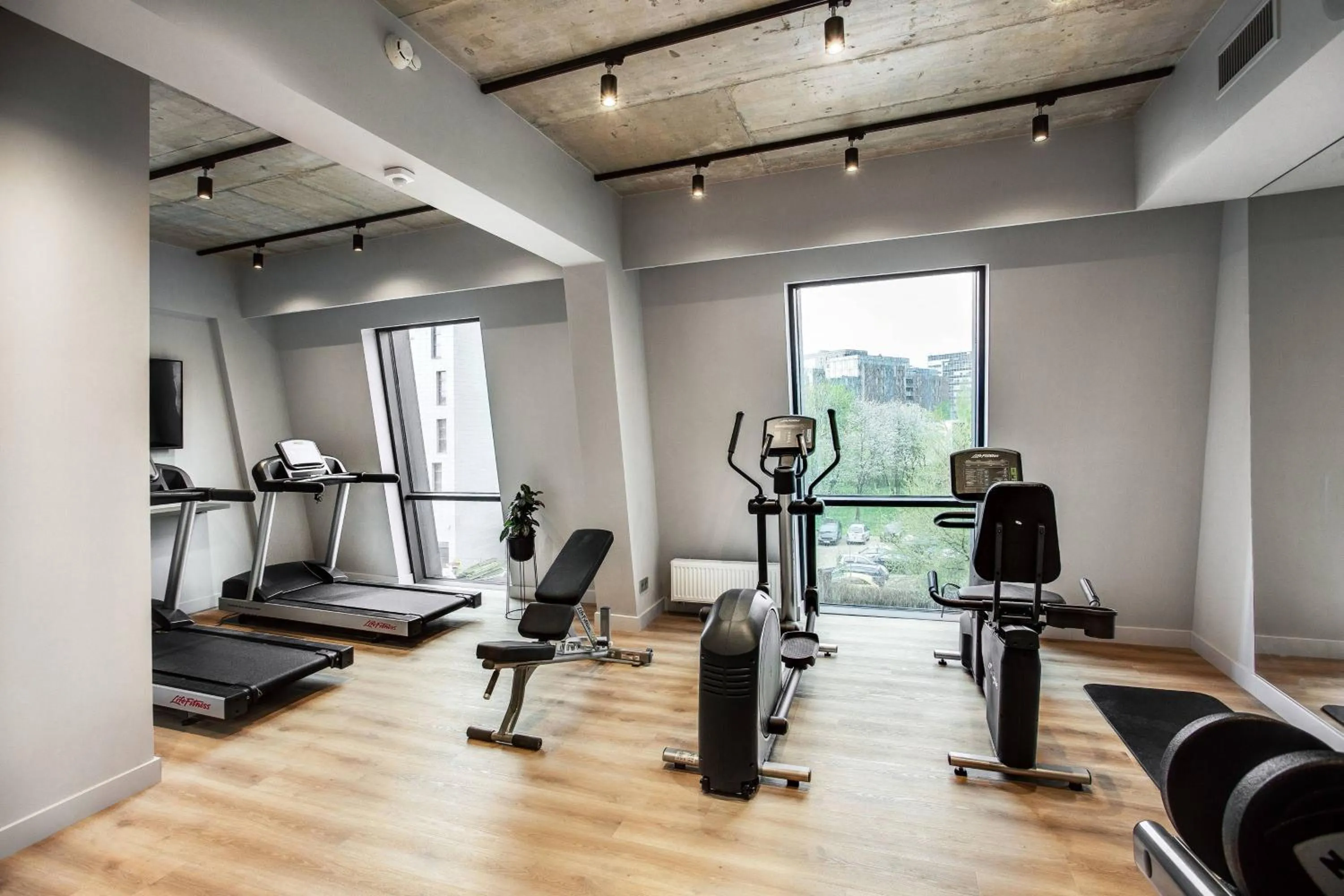 Fitness centre/facilities in Courtyard by Marriott Vilnius City Center