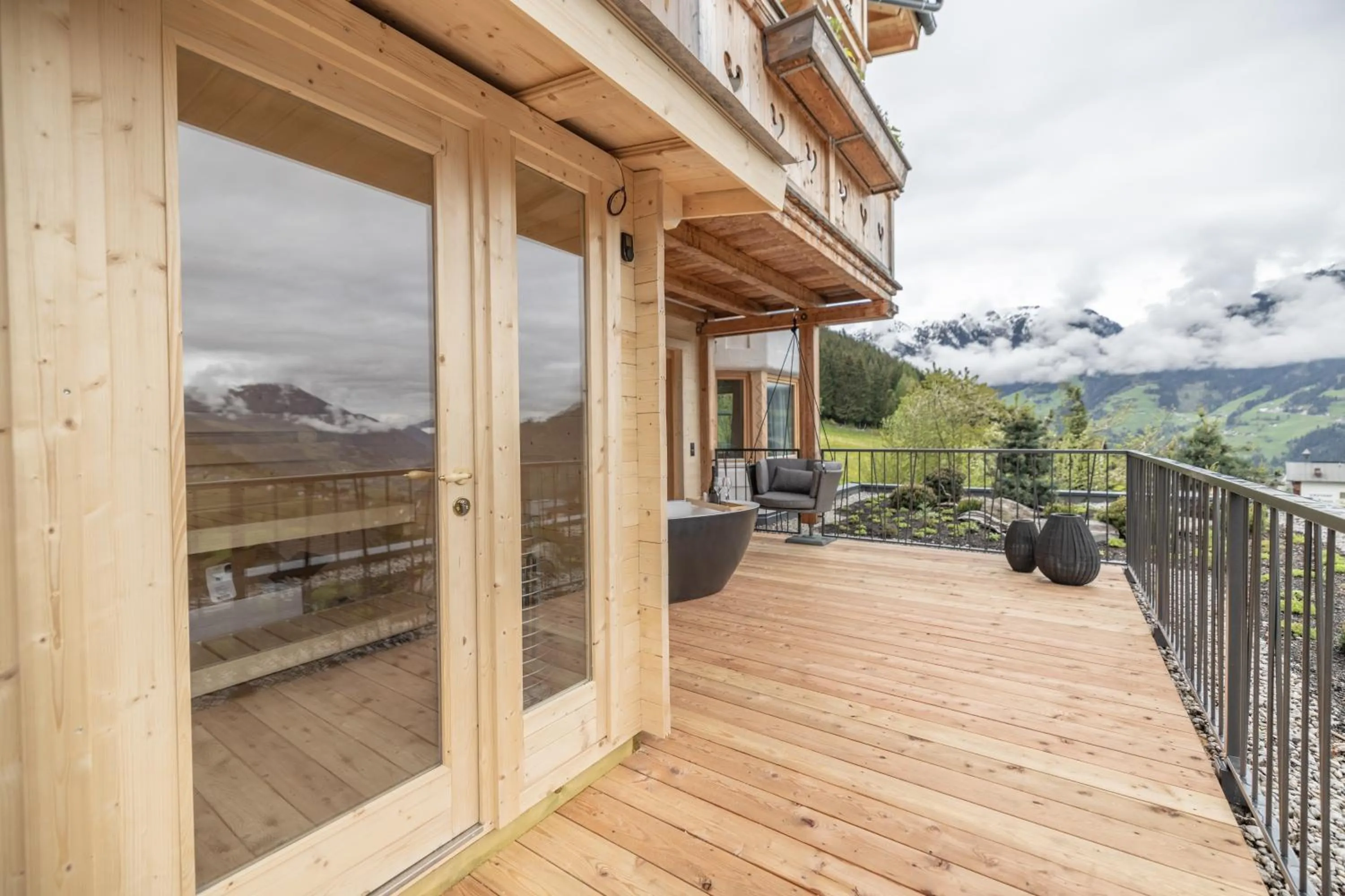 Sauna in Ferienhotel Jörglerhof