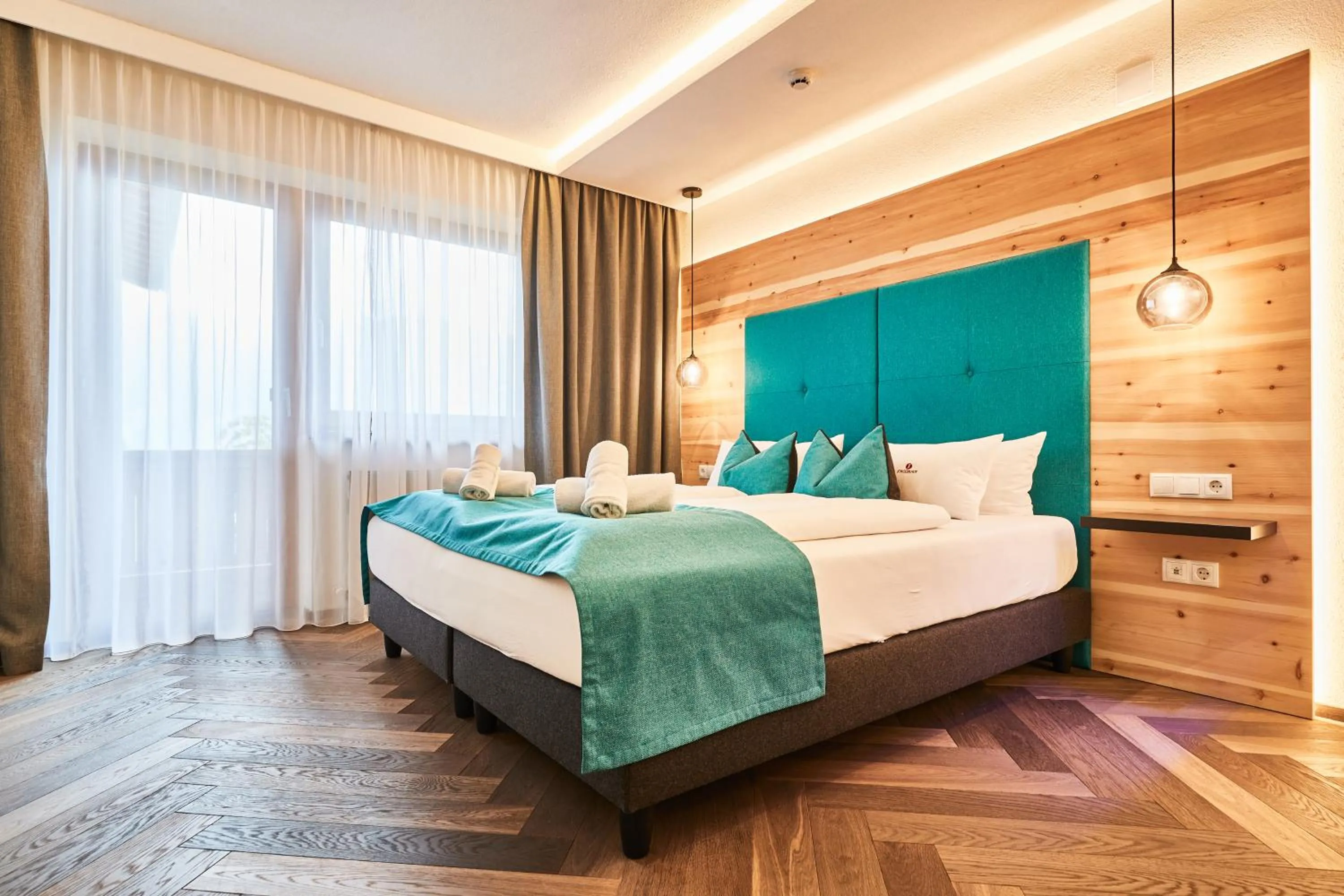 Bed in Ferienhotel Jörglerhof