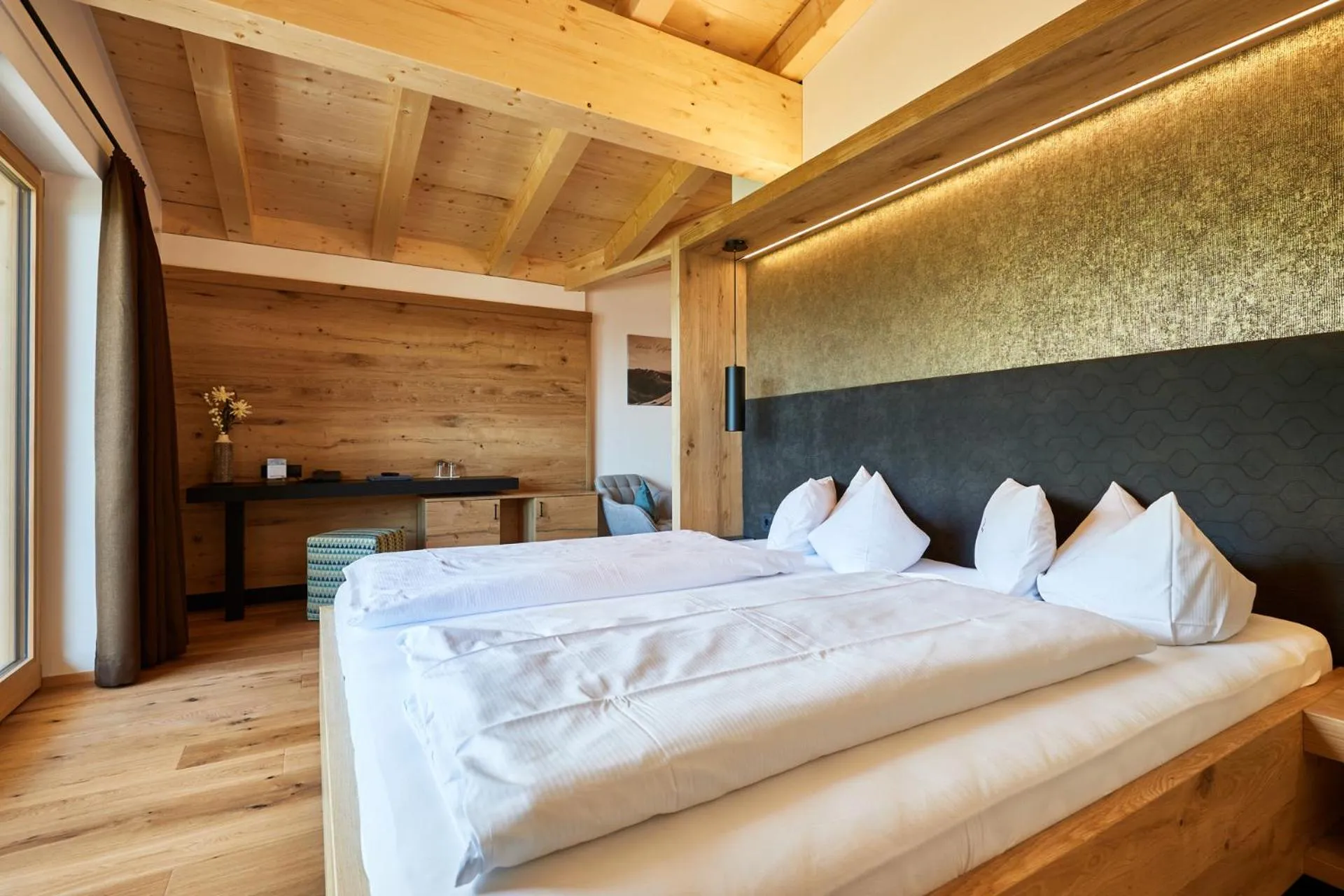 Bed in Ferienhotel Jörglerhof